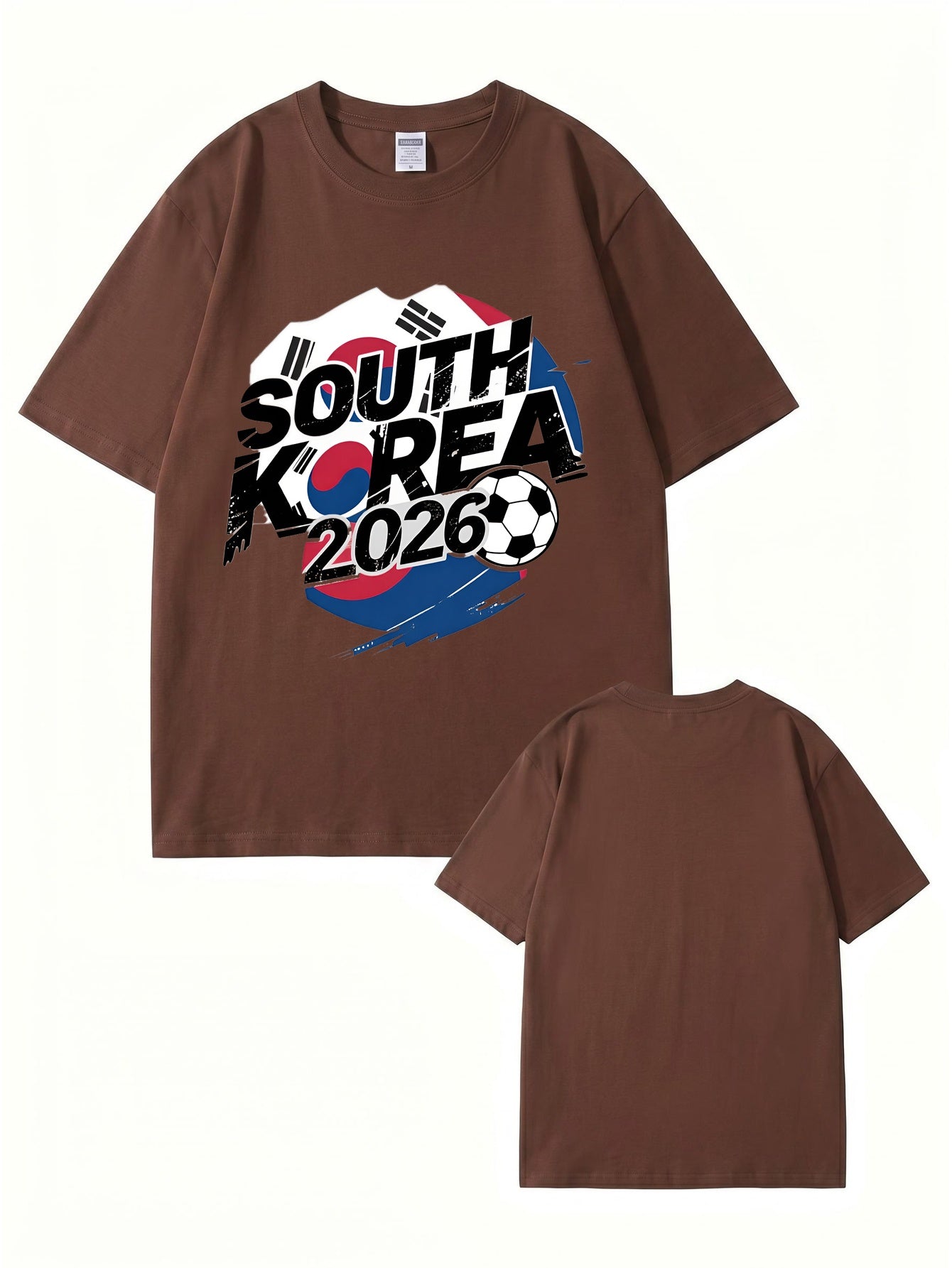 South Korea 2026 Soccer Graphic T-Shirt - Premium Cotton Tee