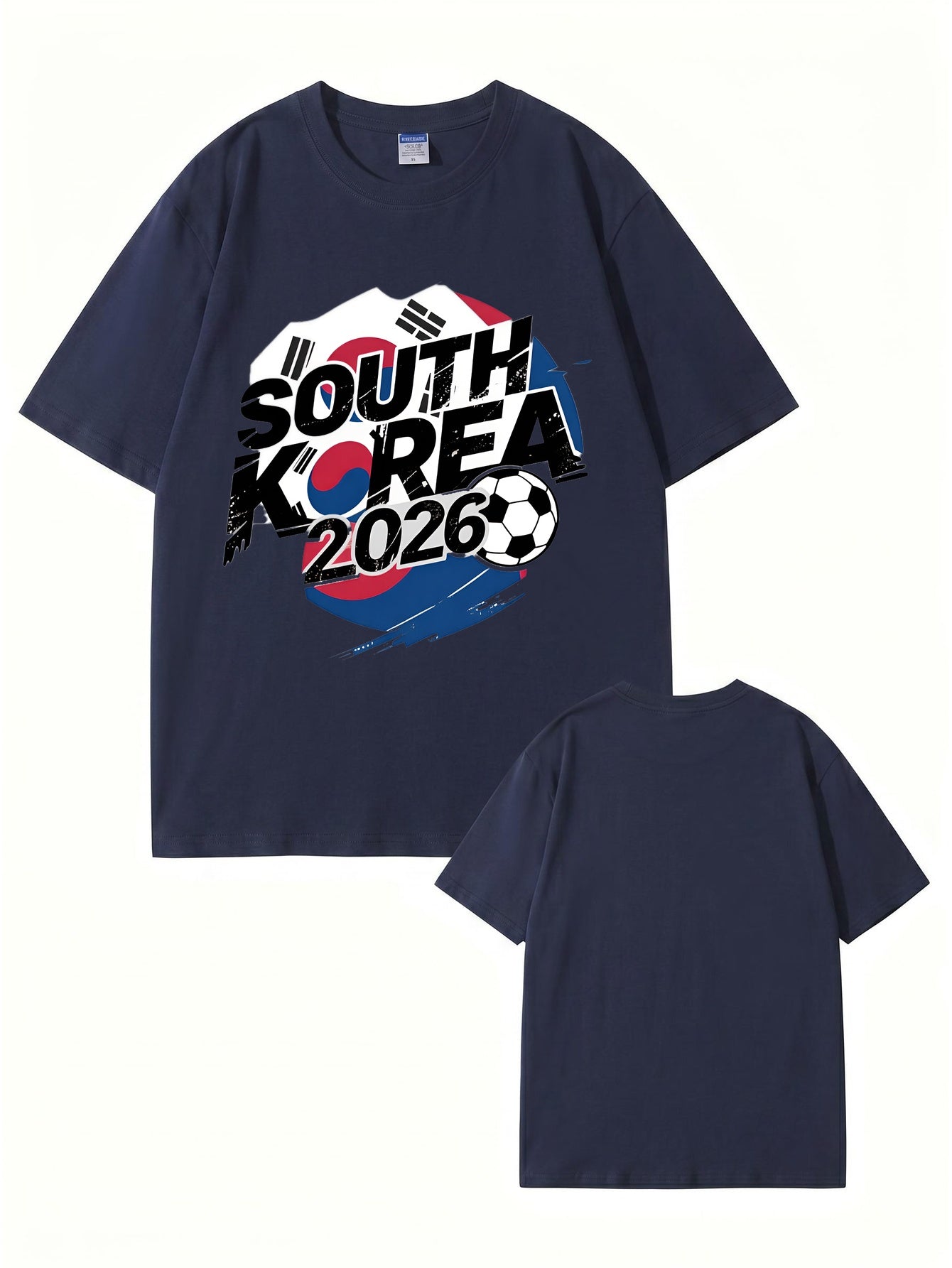 South Korea 2026 Soccer Graphic T-Shirt - Premium Cotton Tee