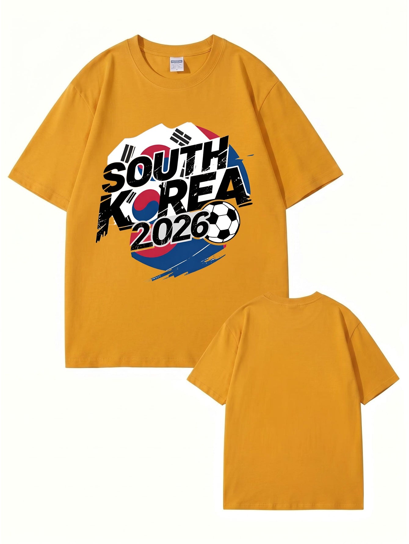 South Korea 2026 Soccer Graphic T-Shirt - Premium Cotton Tee