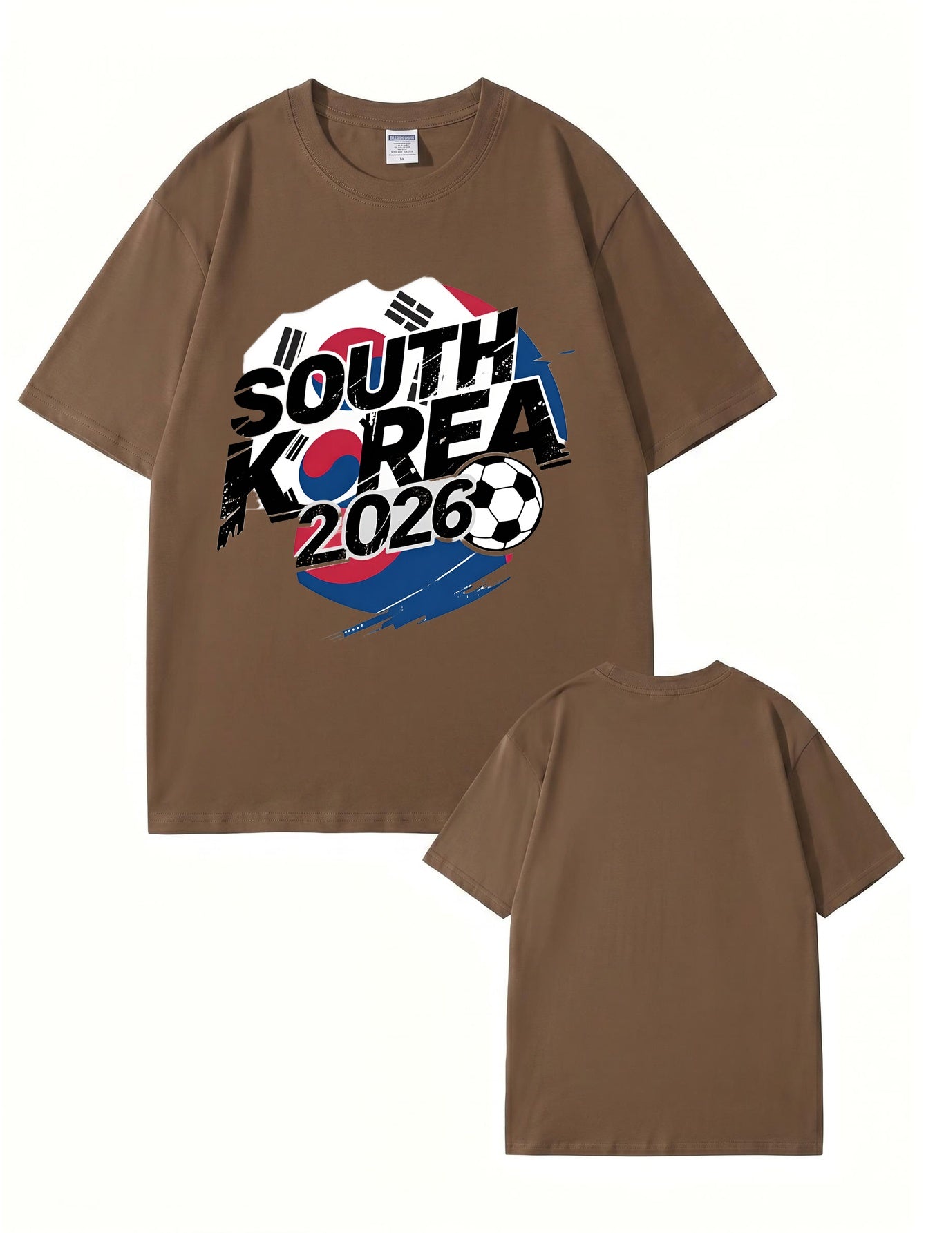 South Korea 2026 Soccer Graphic T-Shirt - Premium Cotton Tee