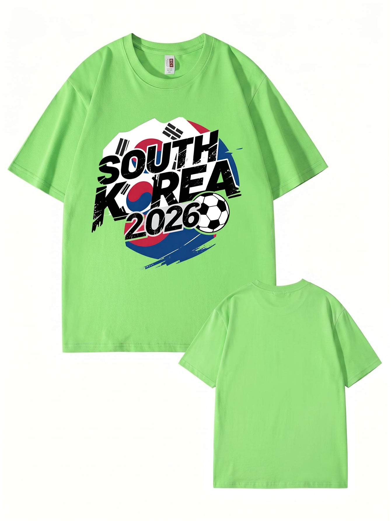 South Korea 2026 Soccer Graphic T-Shirt - Premium Cotton Tee