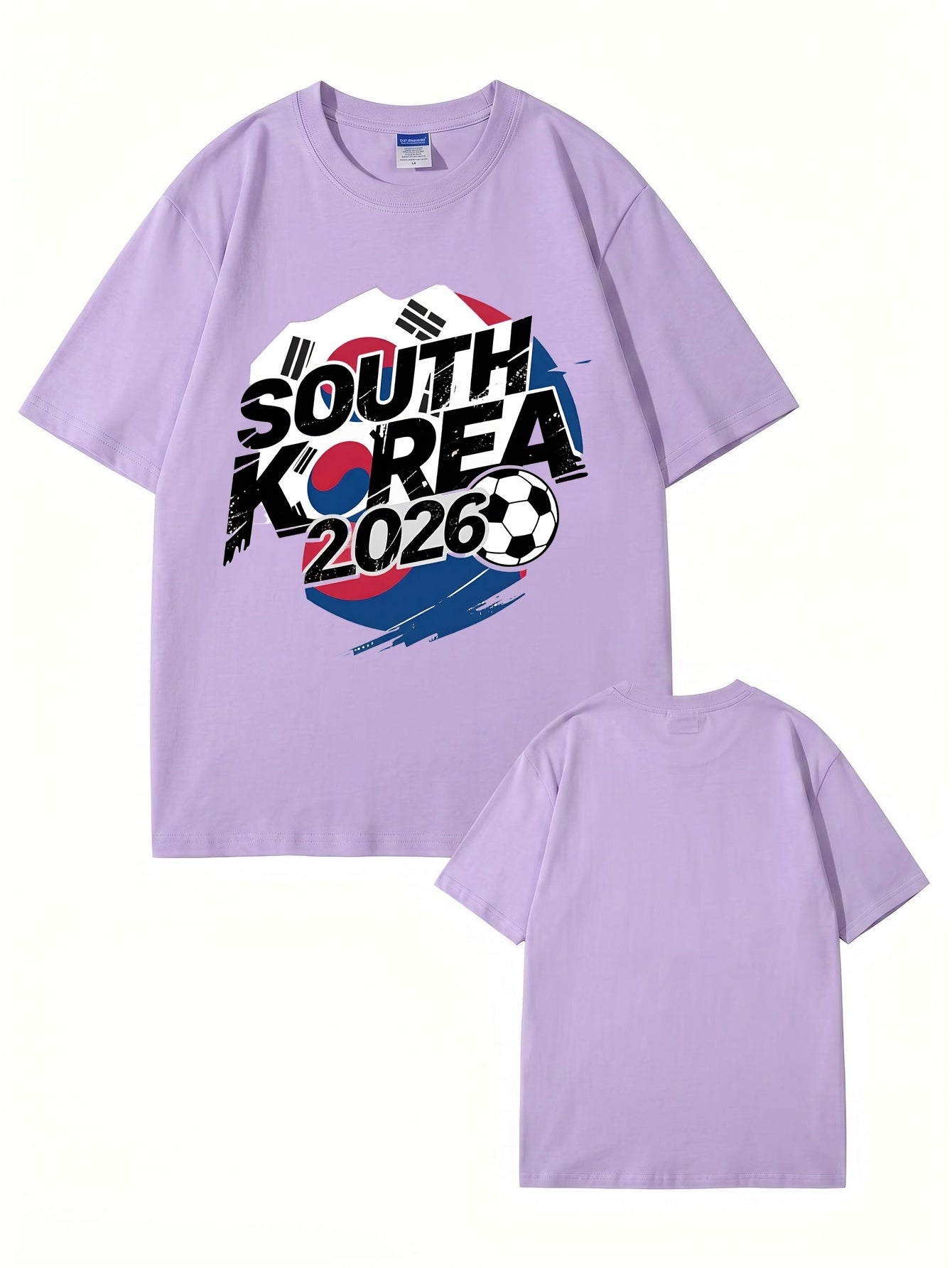 South Korea 2026 Soccer Graphic T-Shirt - Premium Cotton Tee