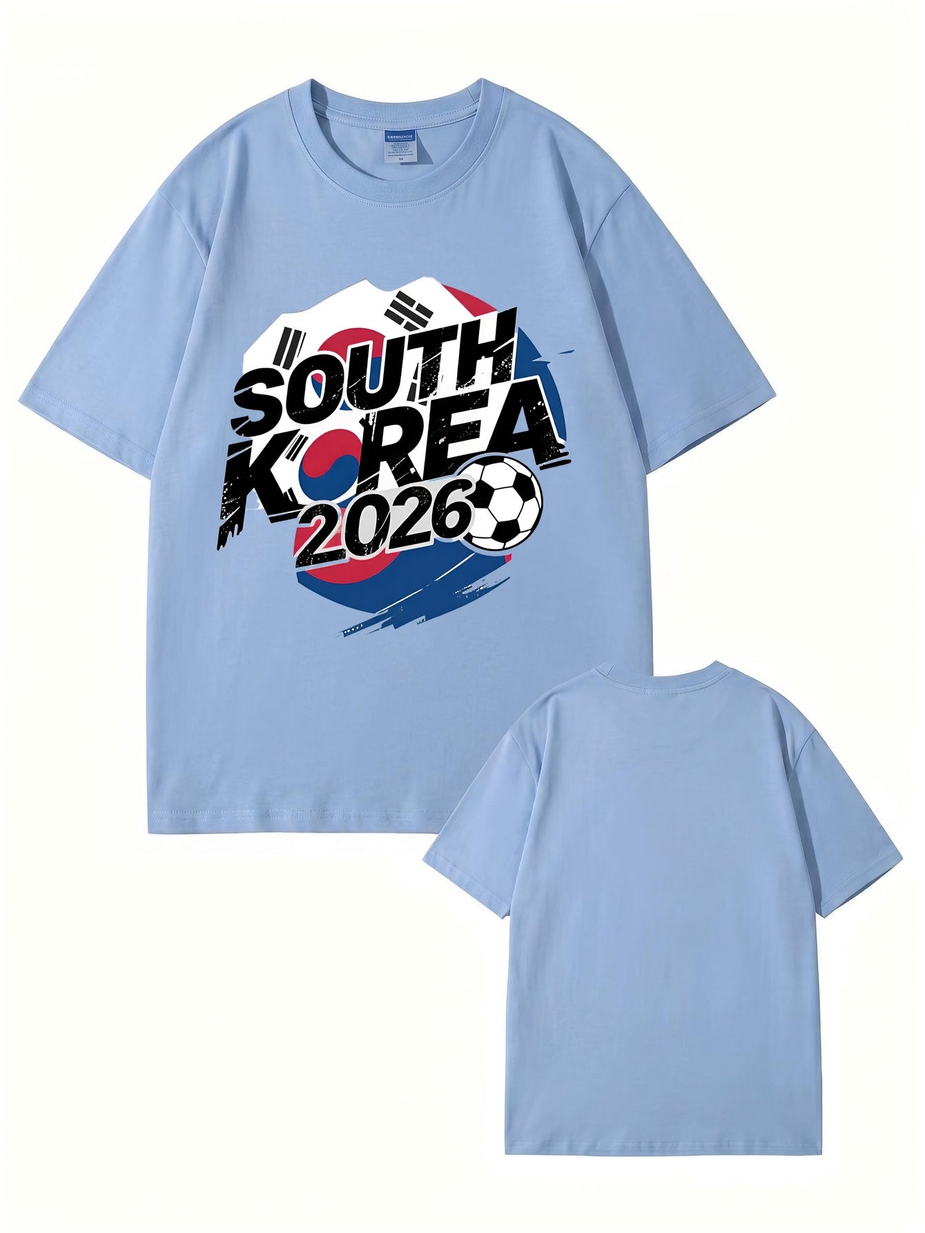 South Korea 2026 Soccer Graphic T-Shirt - Premium Cotton Tee