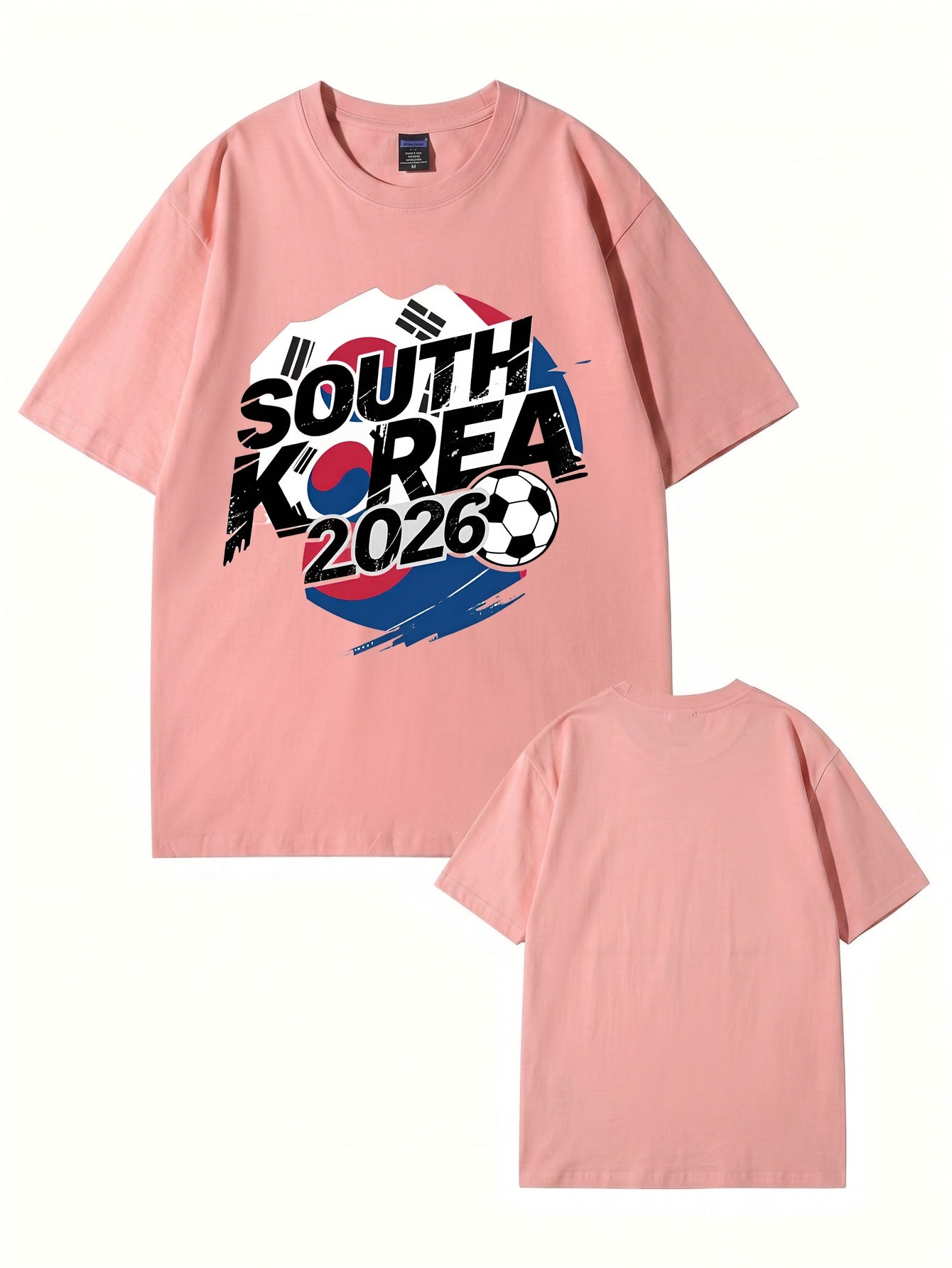 South Korea 2026 Soccer Graphic T-Shirt - Premium Cotton Tee