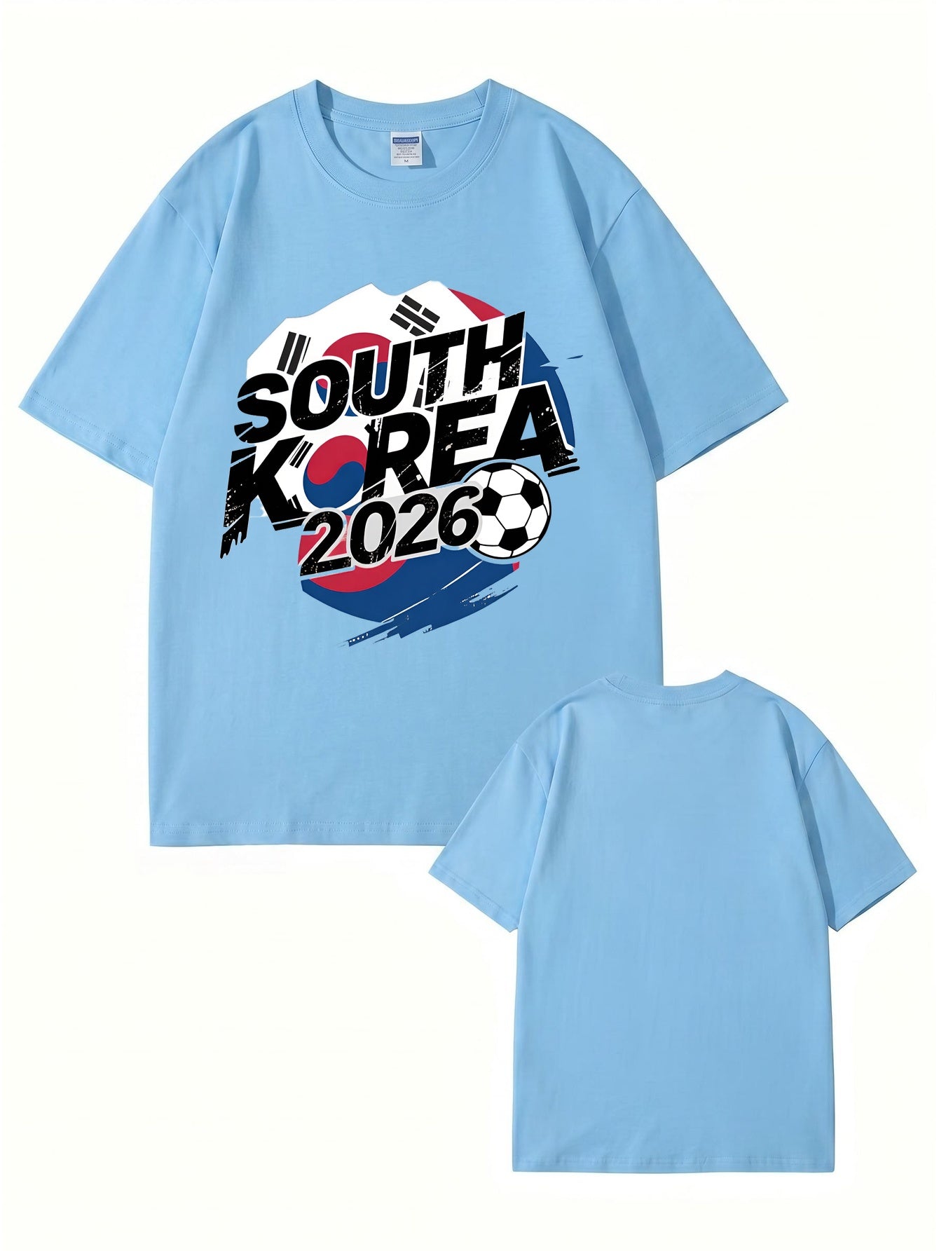 South Korea 2026 Soccer Graphic T-Shirt - Premium Cotton Tee