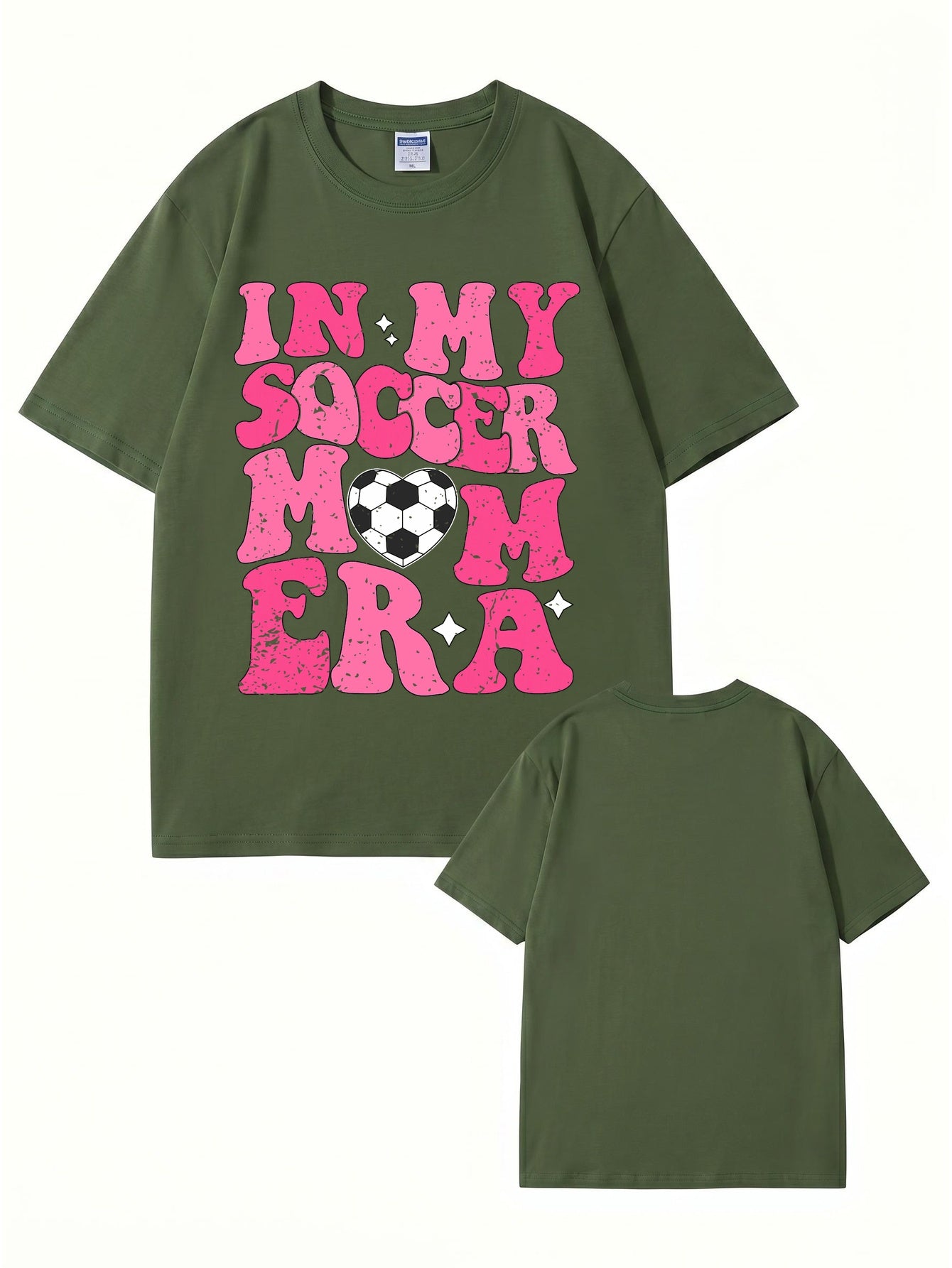 In My Soccer Mom Era Graphic T-Shirt - Cute Retro Soccer Mom Shirt