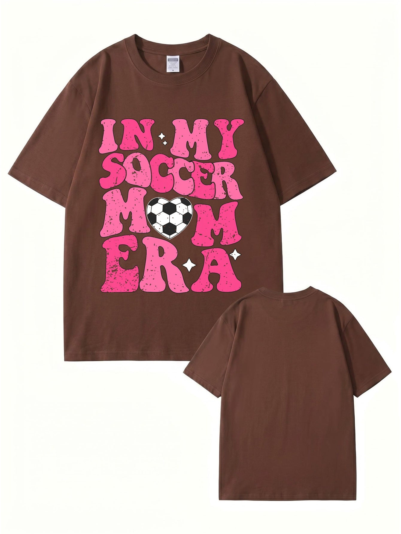 In My Soccer Mom Era Graphic T-Shirt - Cute Retro Soccer Mom Shirt