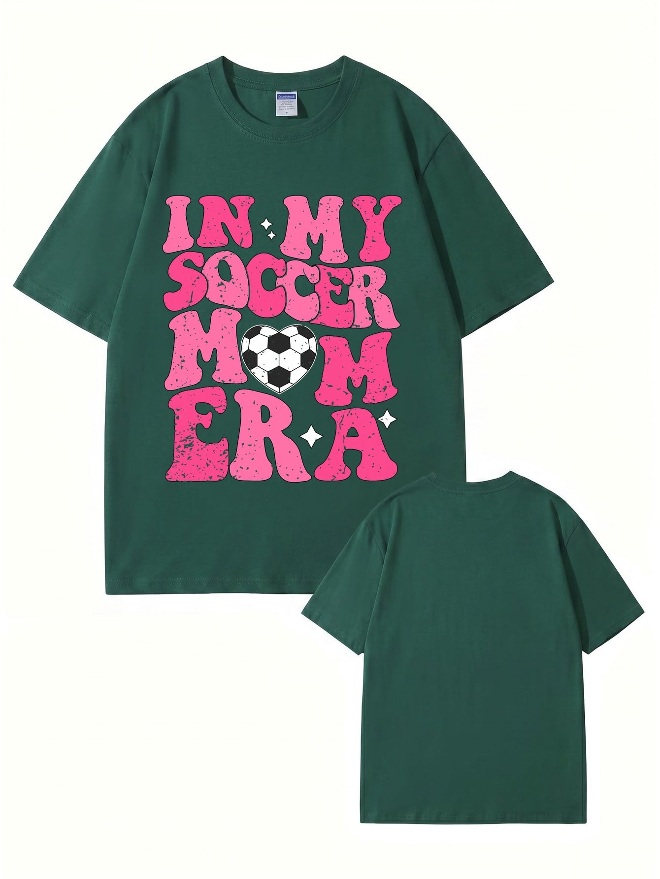 In My Soccer Mom Era Graphic T-Shirt - Cute Retro Soccer Mom Shirt