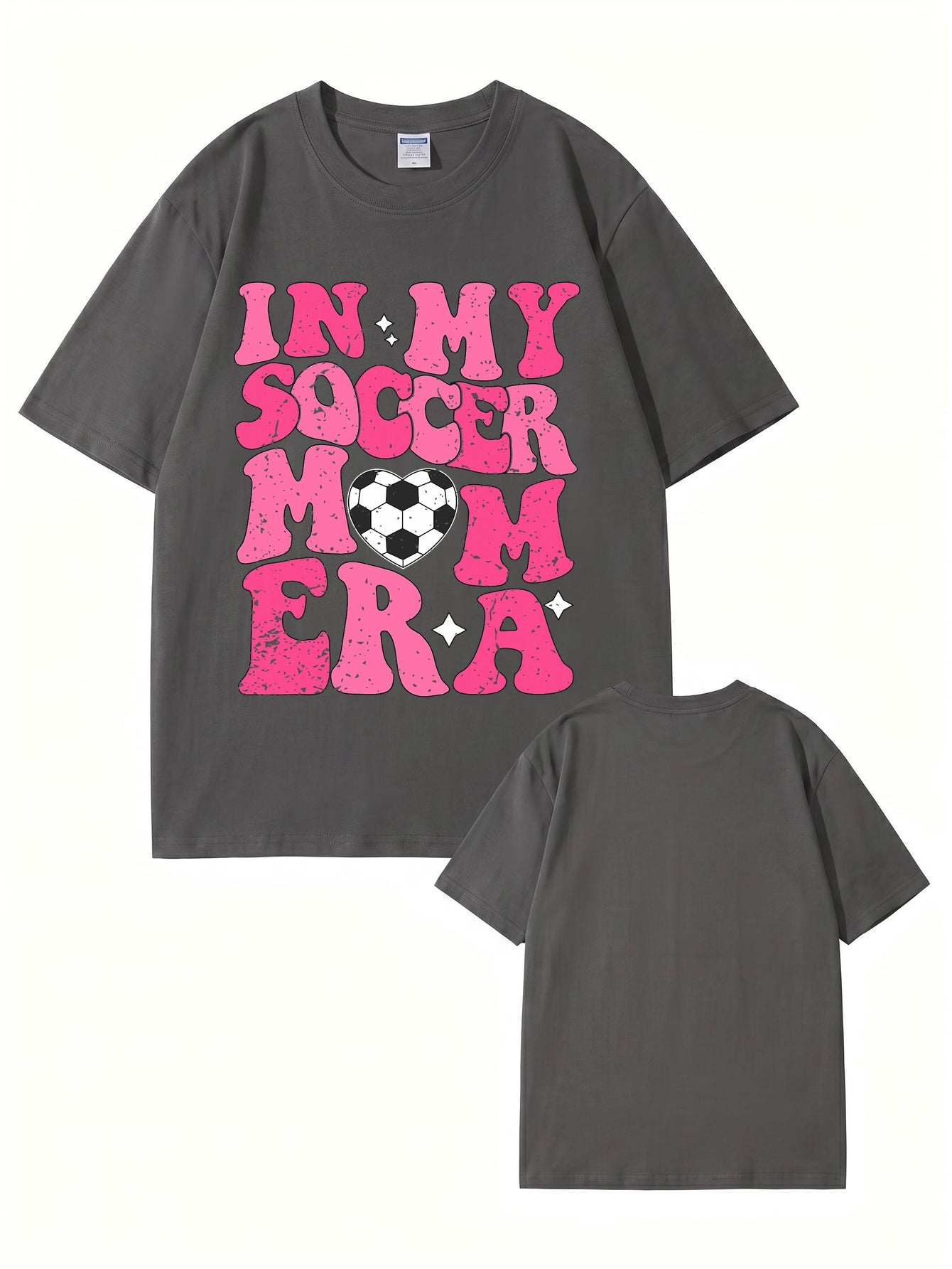 In My Soccer Mom Era Graphic T-Shirt - Cute Retro Soccer Mom Shirt