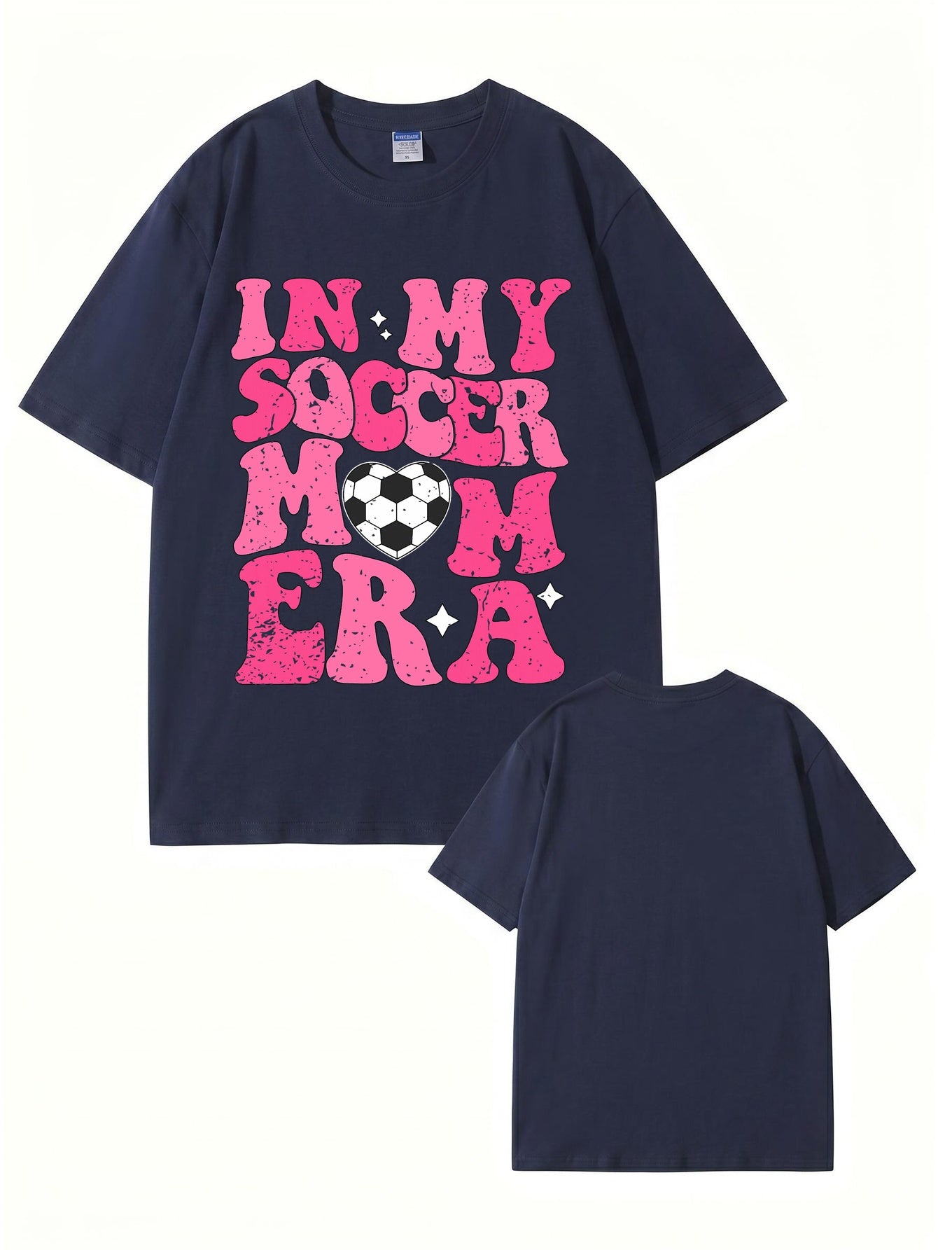 In My Soccer Mom Era Graphic T-Shirt - Cute Retro Soccer Mom Shirt