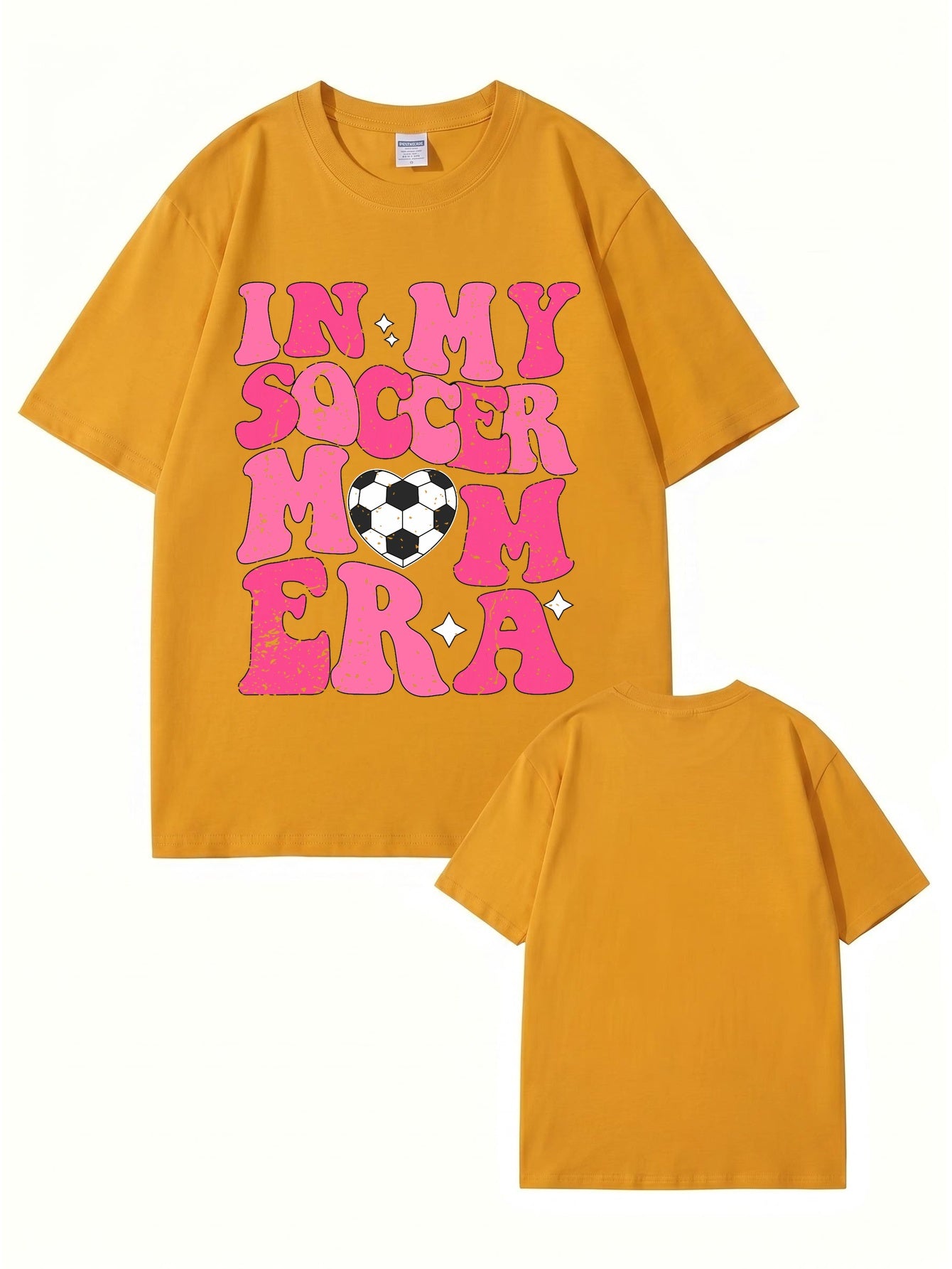 In My Soccer Mom Era Graphic T-Shirt - Cute Retro Soccer Mom Shirt
