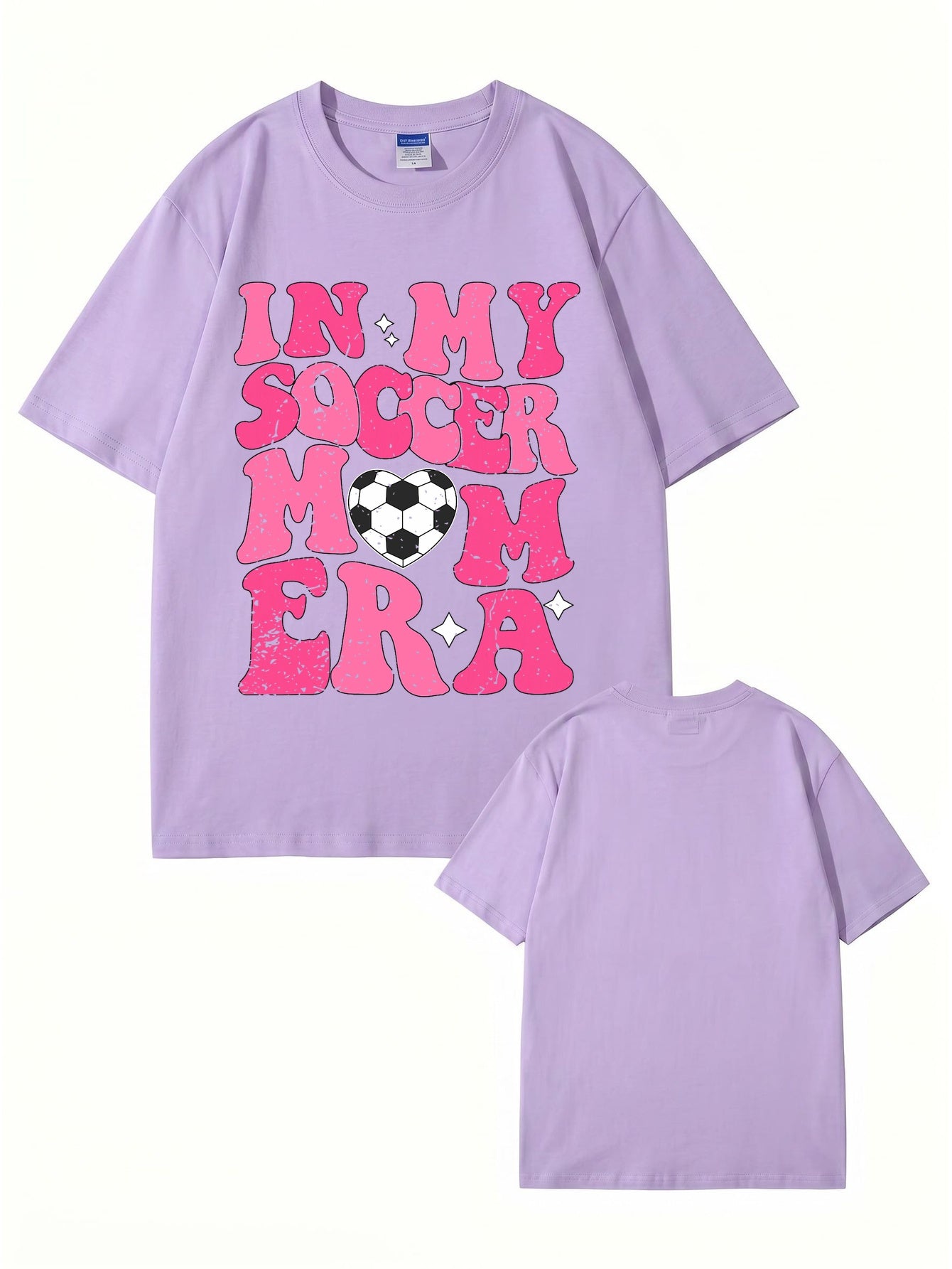 In My Soccer Mom Era Graphic T-Shirt - Cute Retro Soccer Mom Shirt