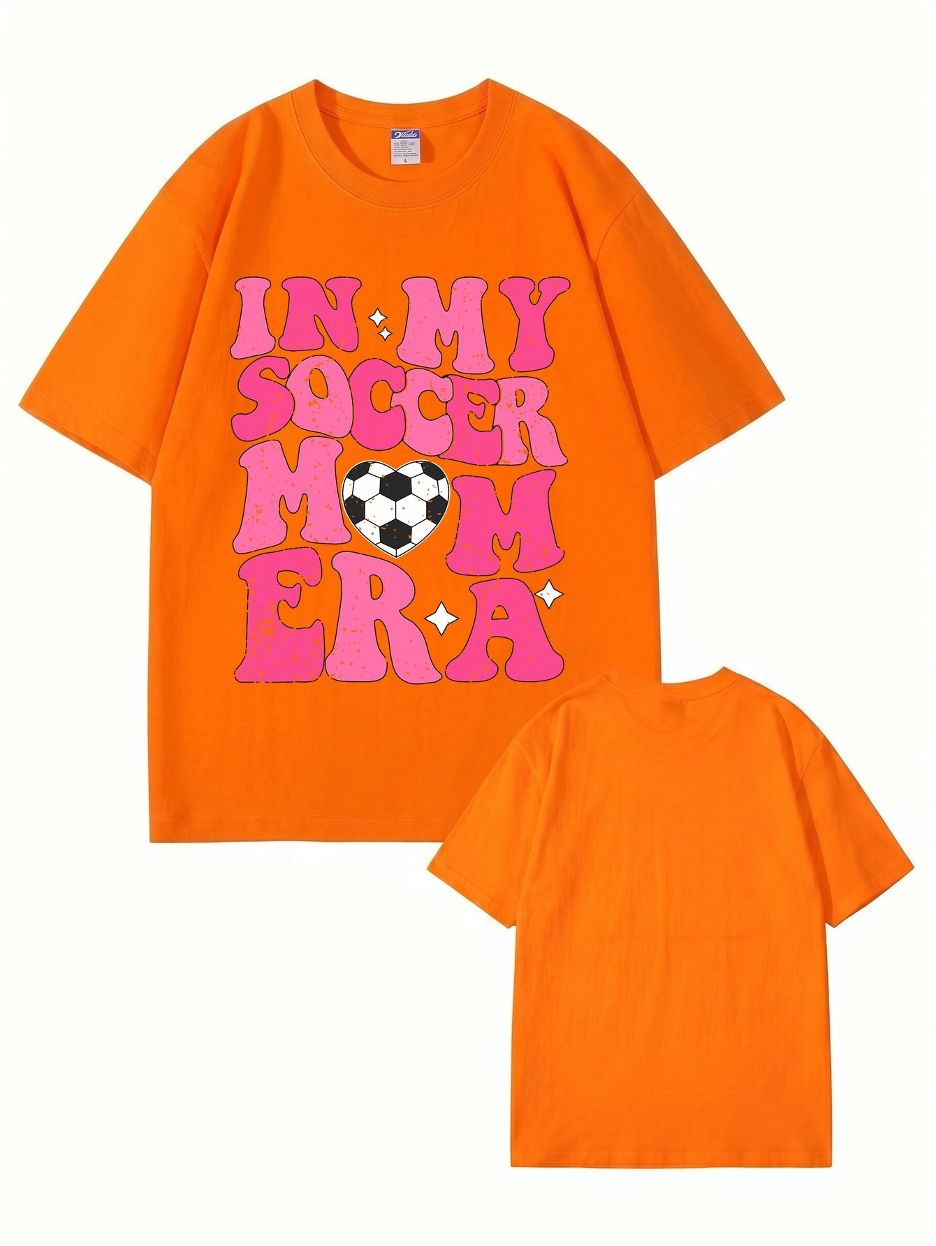 In My Soccer Mom Era Graphic T-Shirt - Cute Retro Soccer Mom Shirt