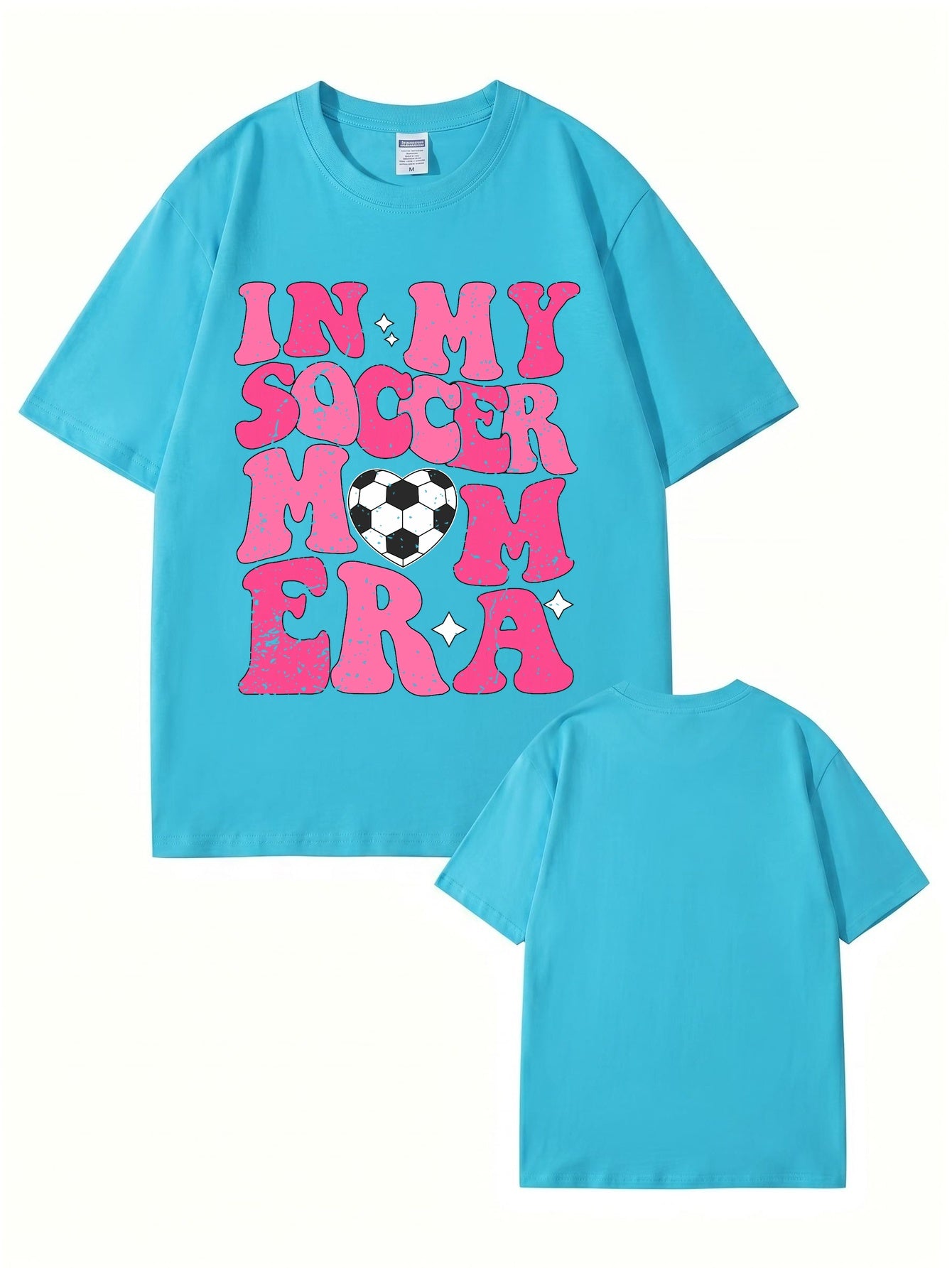 In My Soccer Mom Era Graphic T-Shirt - Cute Retro Soccer Mom Shirt