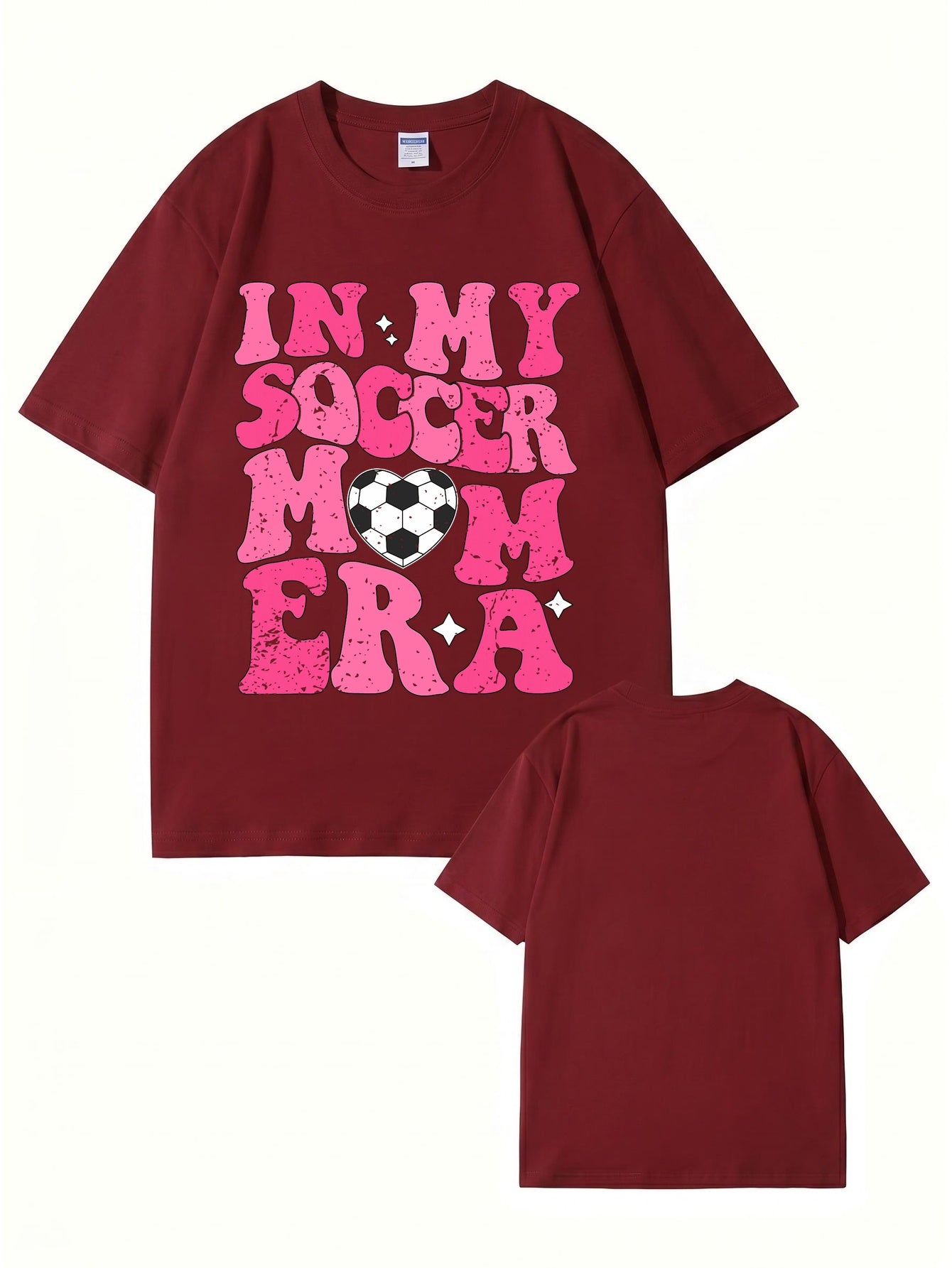 In My Soccer Mom Era Graphic T-Shirt - Cute Retro Soccer Mom Shirt