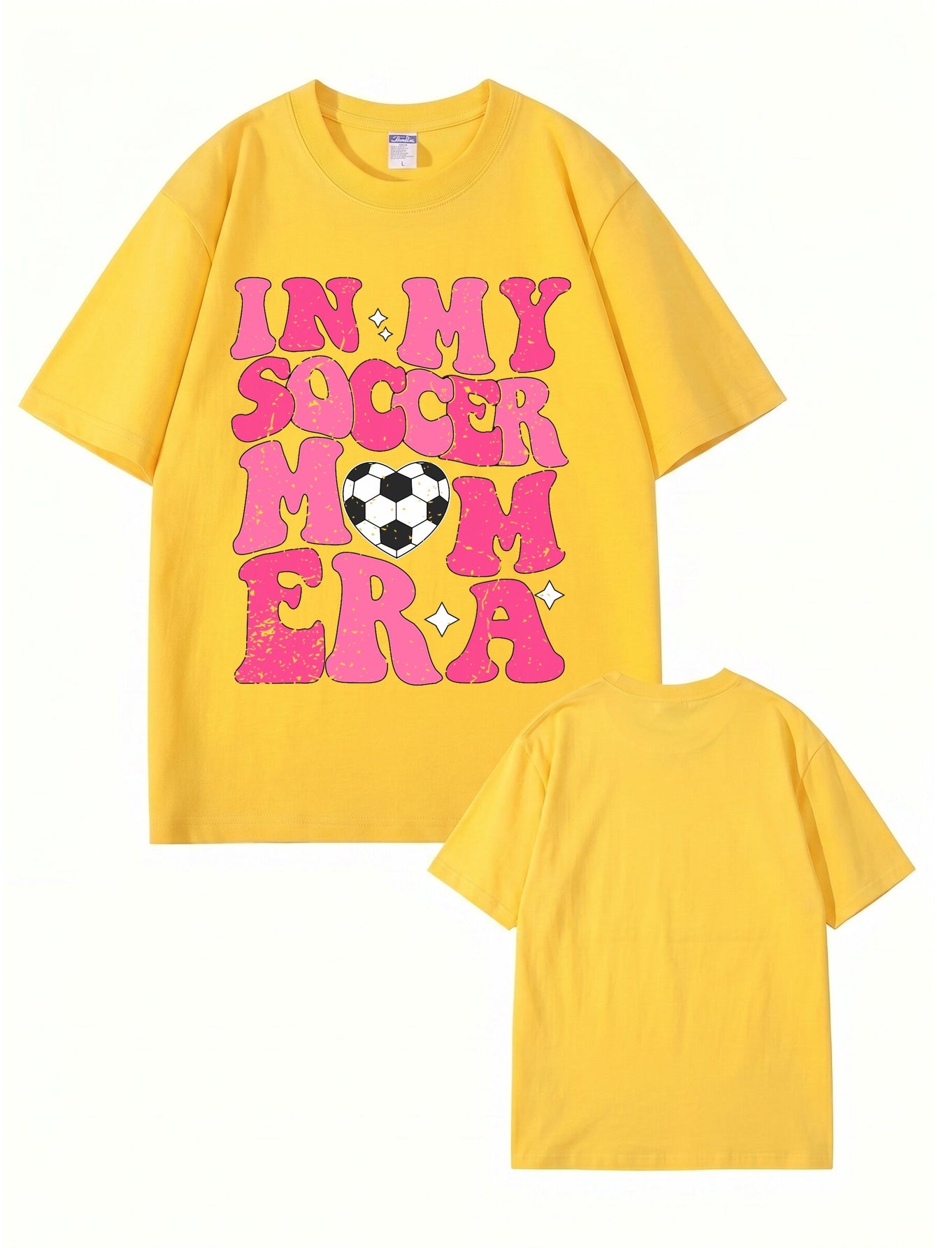 In My Soccer Mom Era Graphic T-Shirt - Cute Retro Soccer Mom Shirt