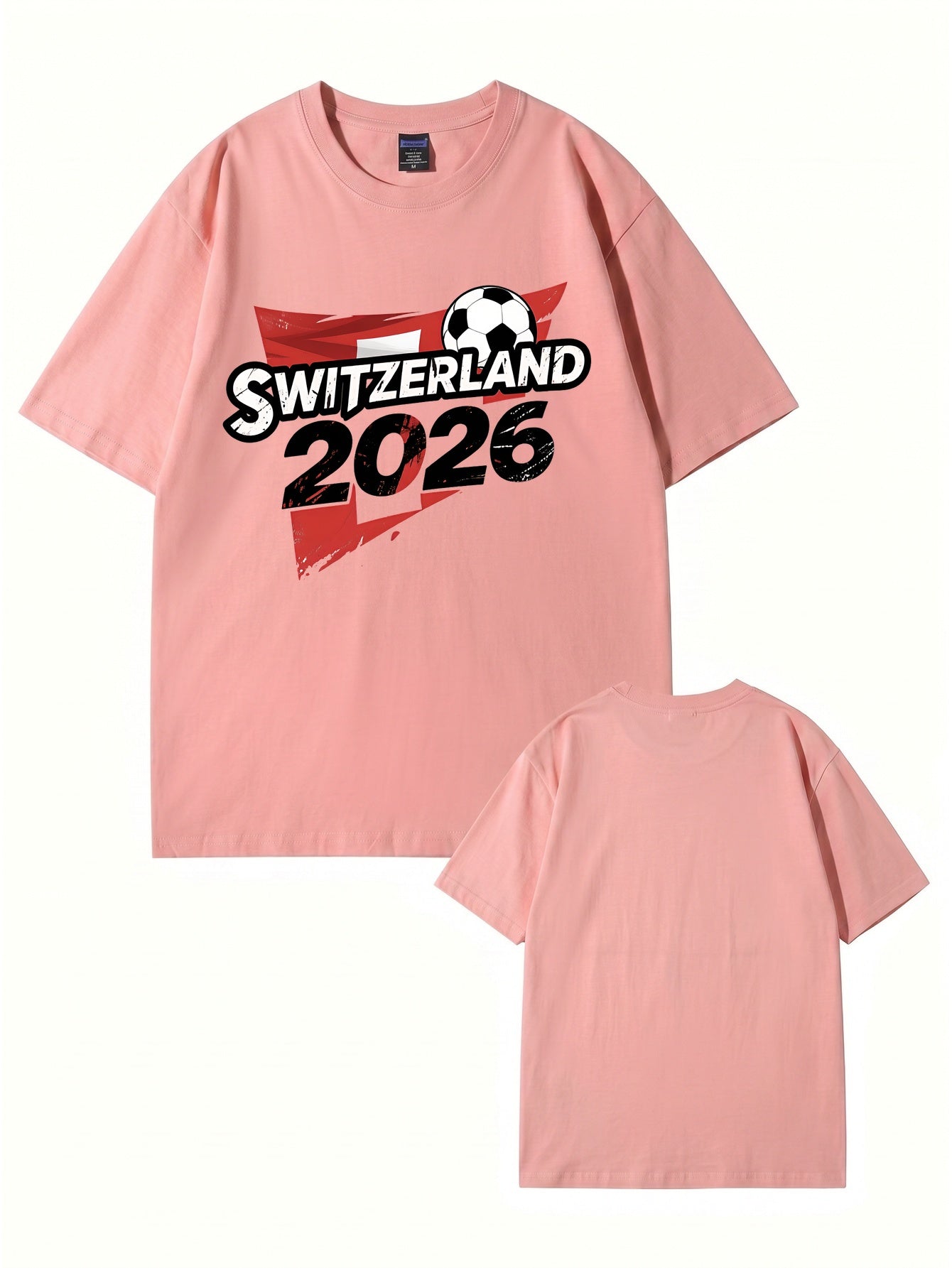 Switzerland 2026 Soccer Graphic T-Shirt - Premium Cotton Tee