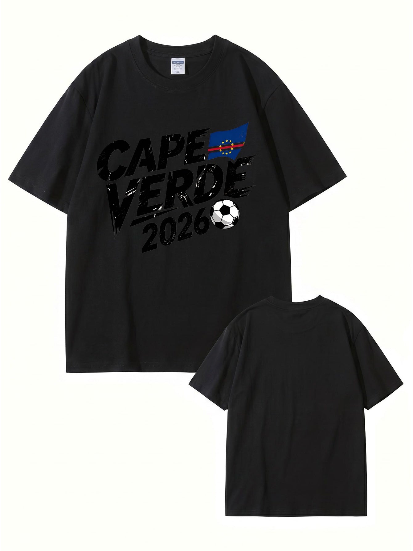 Cape Verde 2026 Soccer Fan T-Shirt - Premium Cotton Graphic Tee