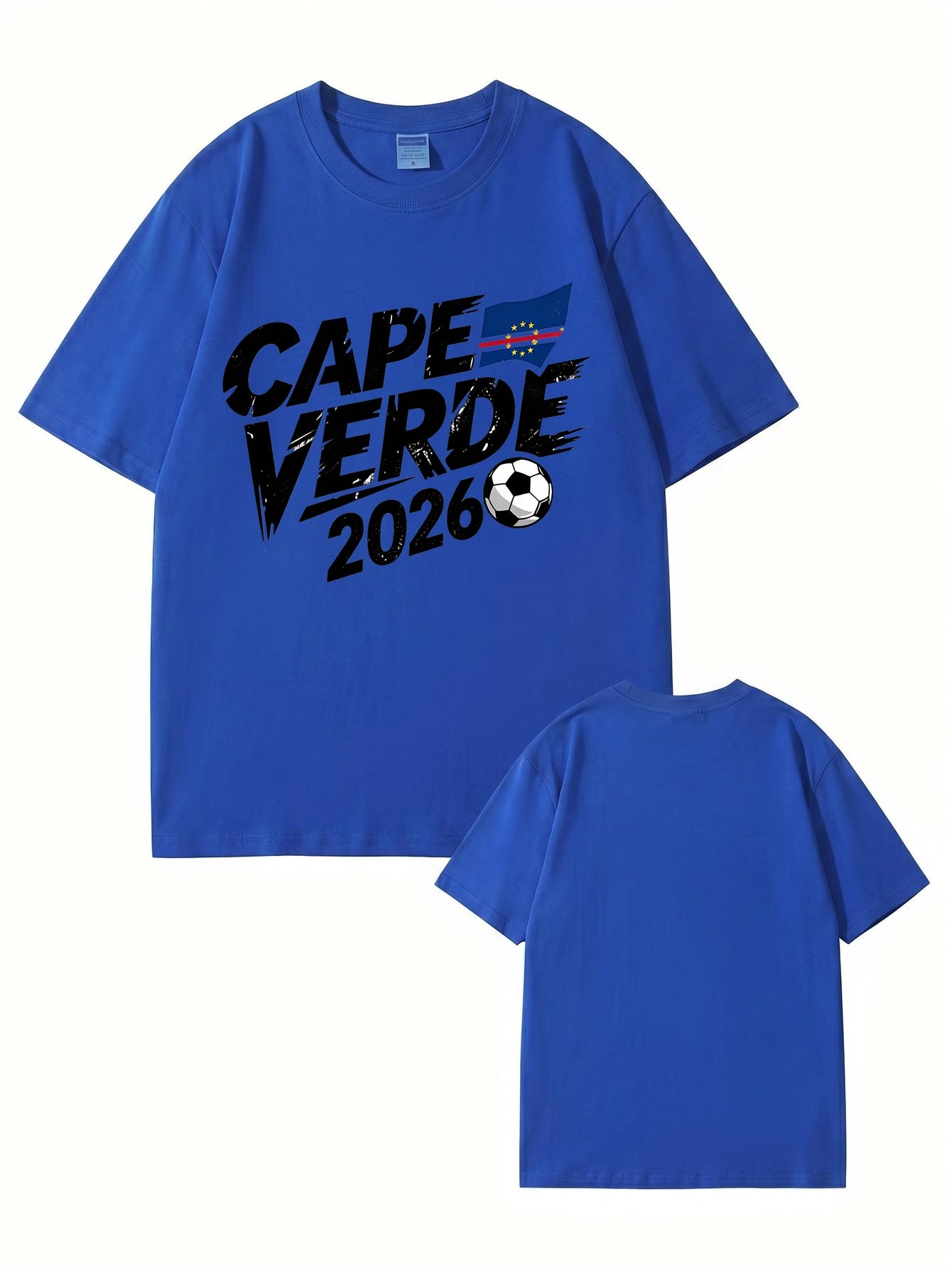 Cape Verde 2026 Soccer Fan T-Shirt - Premium Cotton Graphic Tee