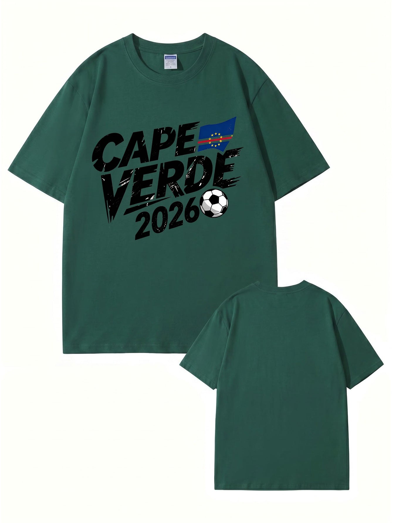 Cape Verde 2026 Soccer Fan T-Shirt - Premium Cotton Graphic Tee