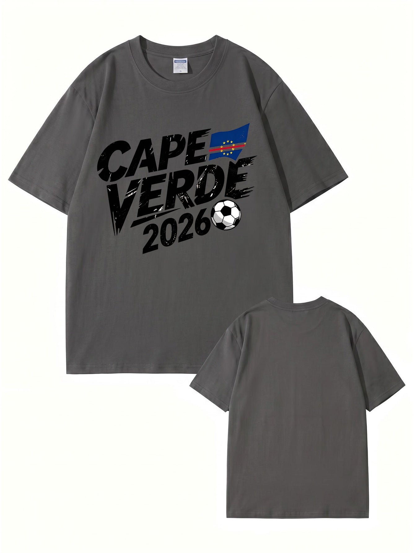 Cape Verde 2026 Soccer Fan T-Shirt - Premium Cotton Graphic Tee