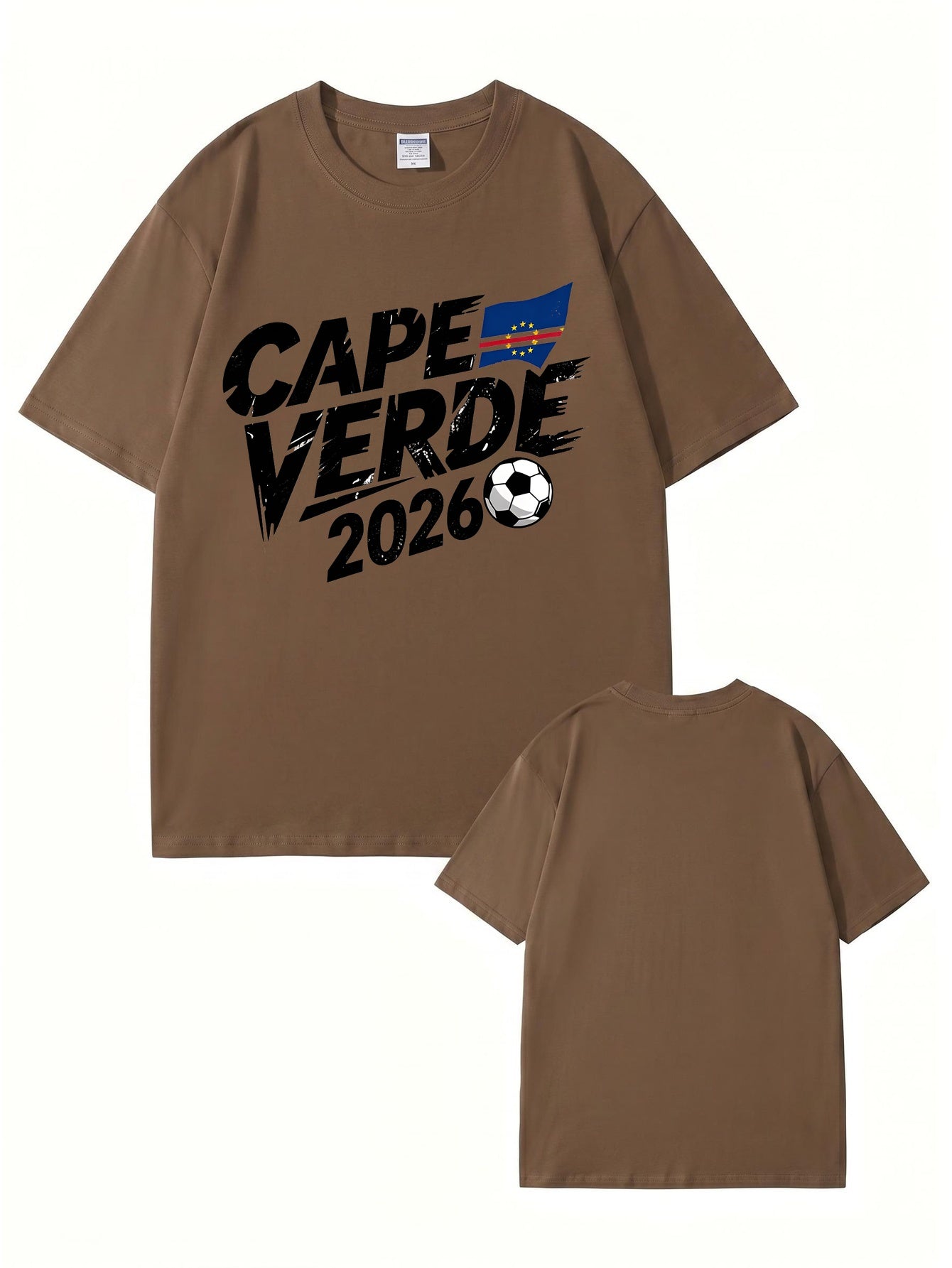 Cape Verde 2026 Soccer Fan T-Shirt - Premium Cotton Graphic Tee
