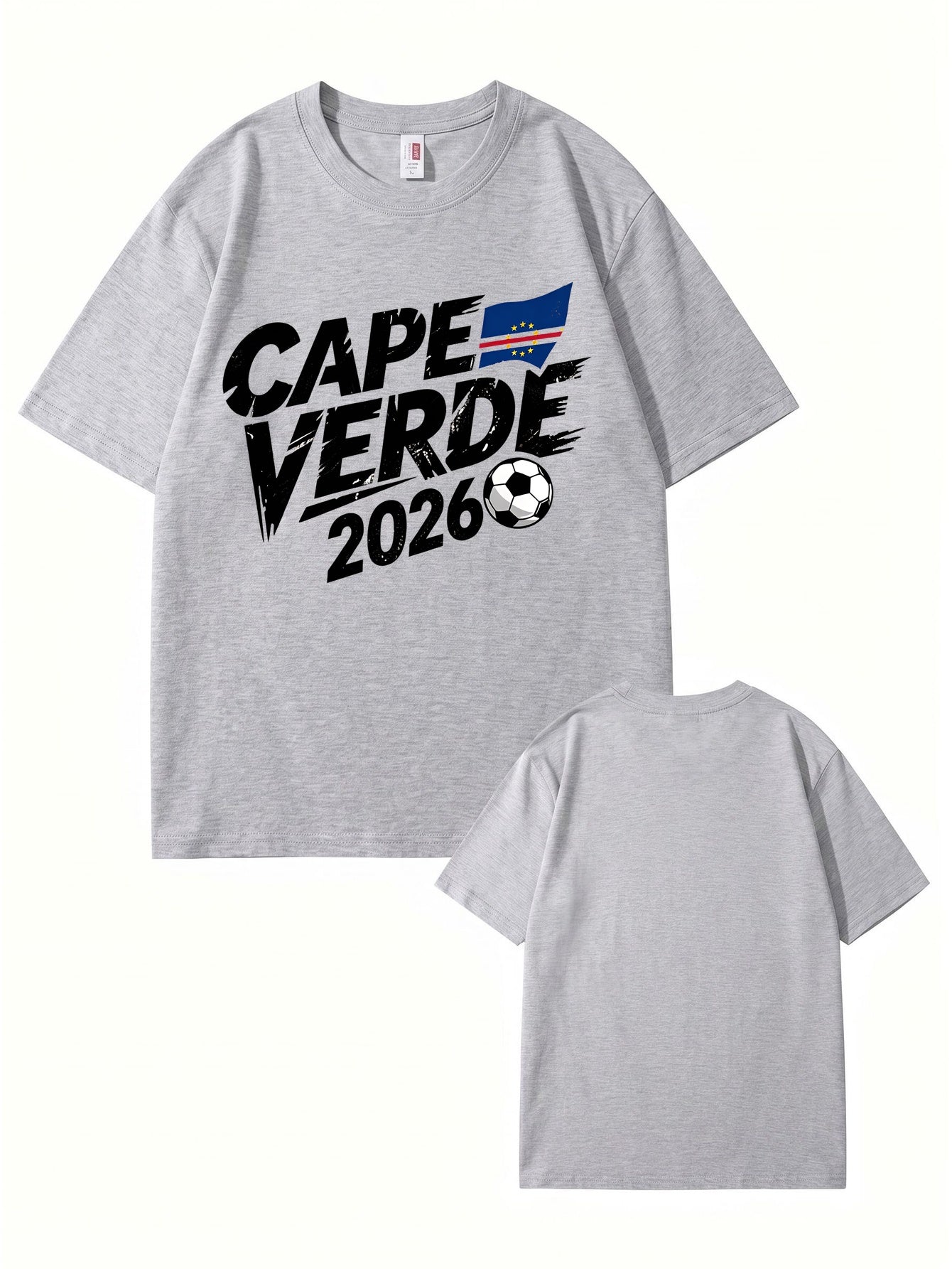 Cape Verde 2026 Soccer Fan T-Shirt - Premium Cotton Graphic Tee