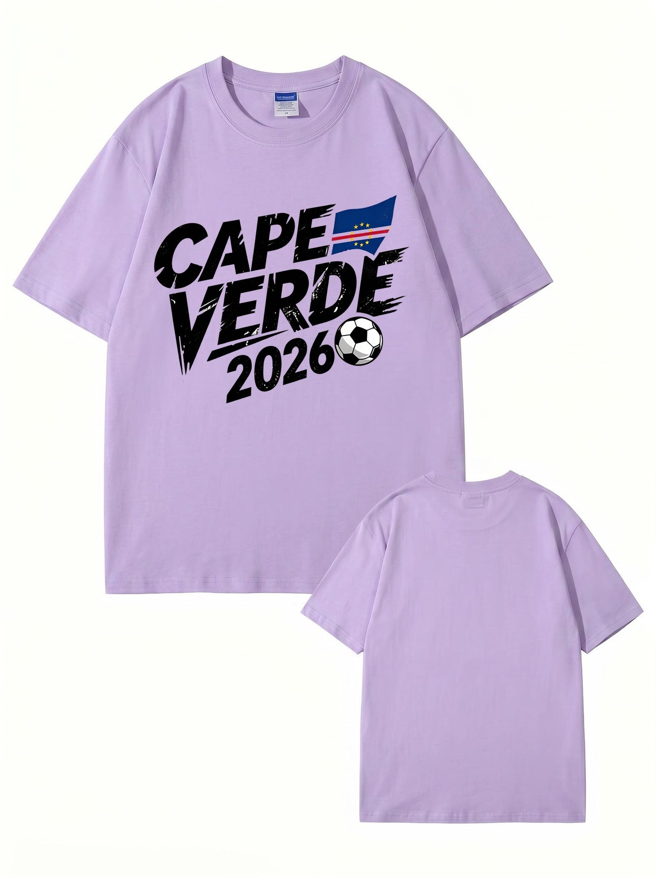 Cape Verde 2026 Soccer Fan T-Shirt - Premium Cotton Graphic Tee