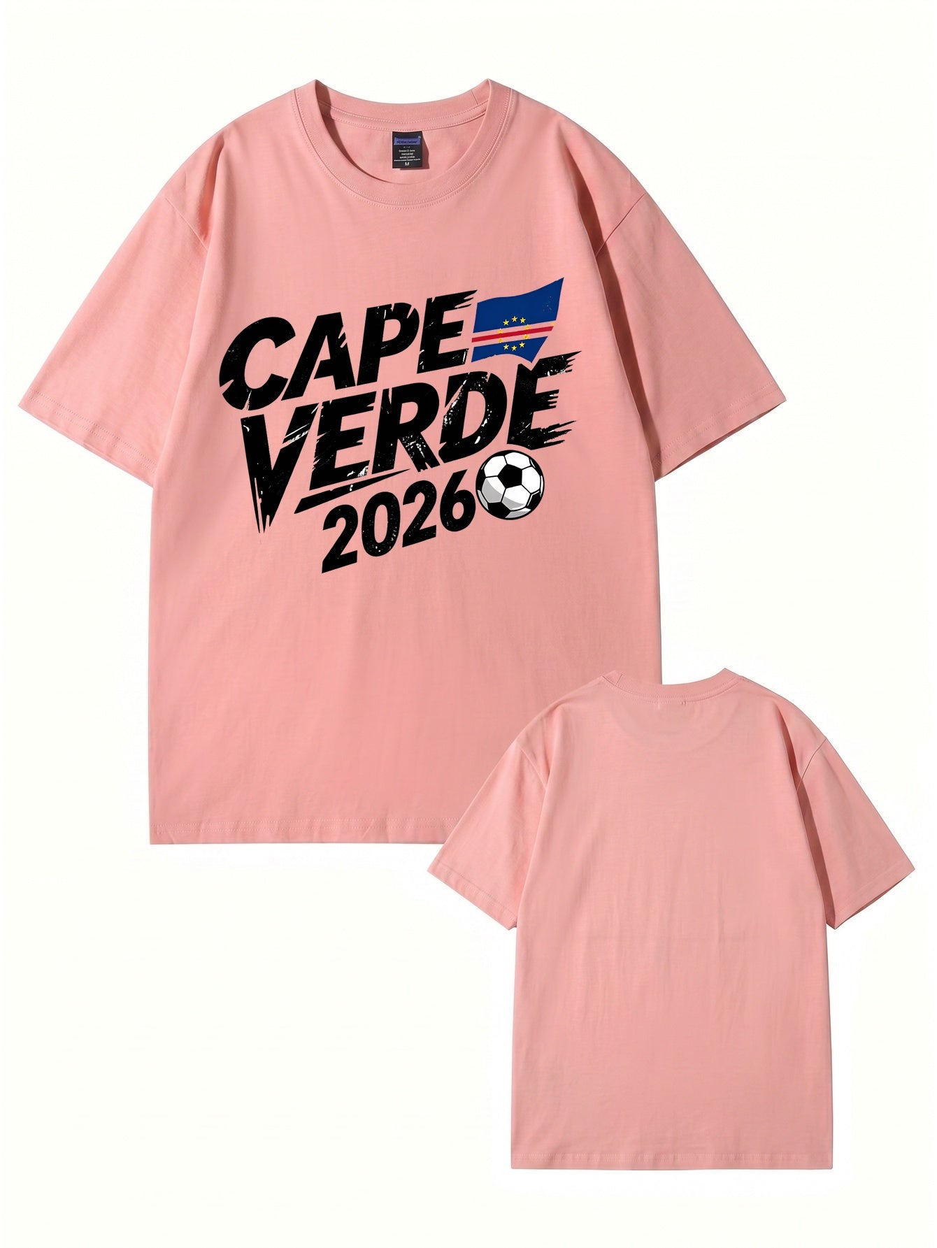 Cape Verde 2026 Soccer Fan T-Shirt - Premium Cotton Graphic Tee