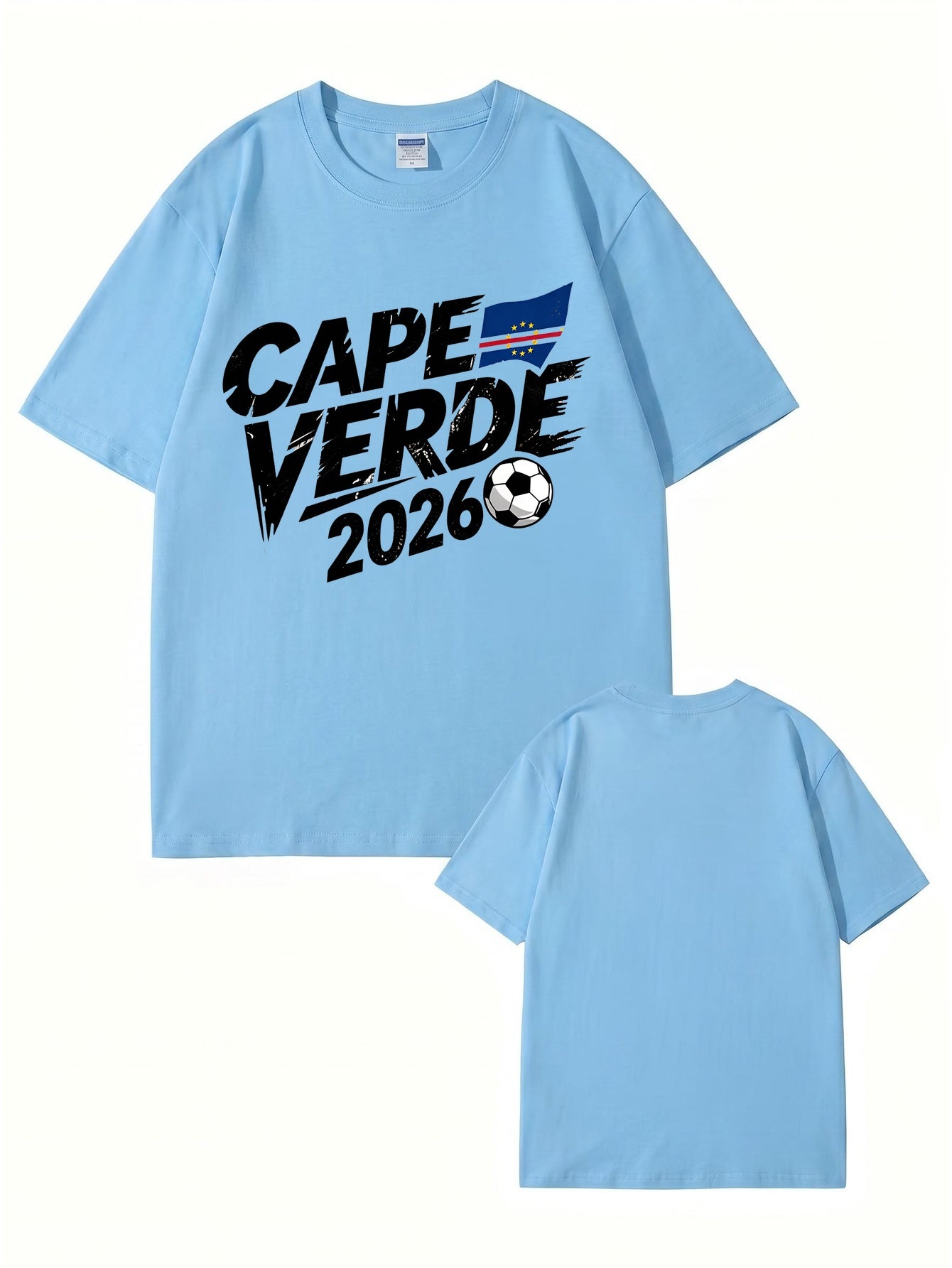 Cape Verde 2026 Soccer Fan T-Shirt - Premium Cotton Graphic Tee