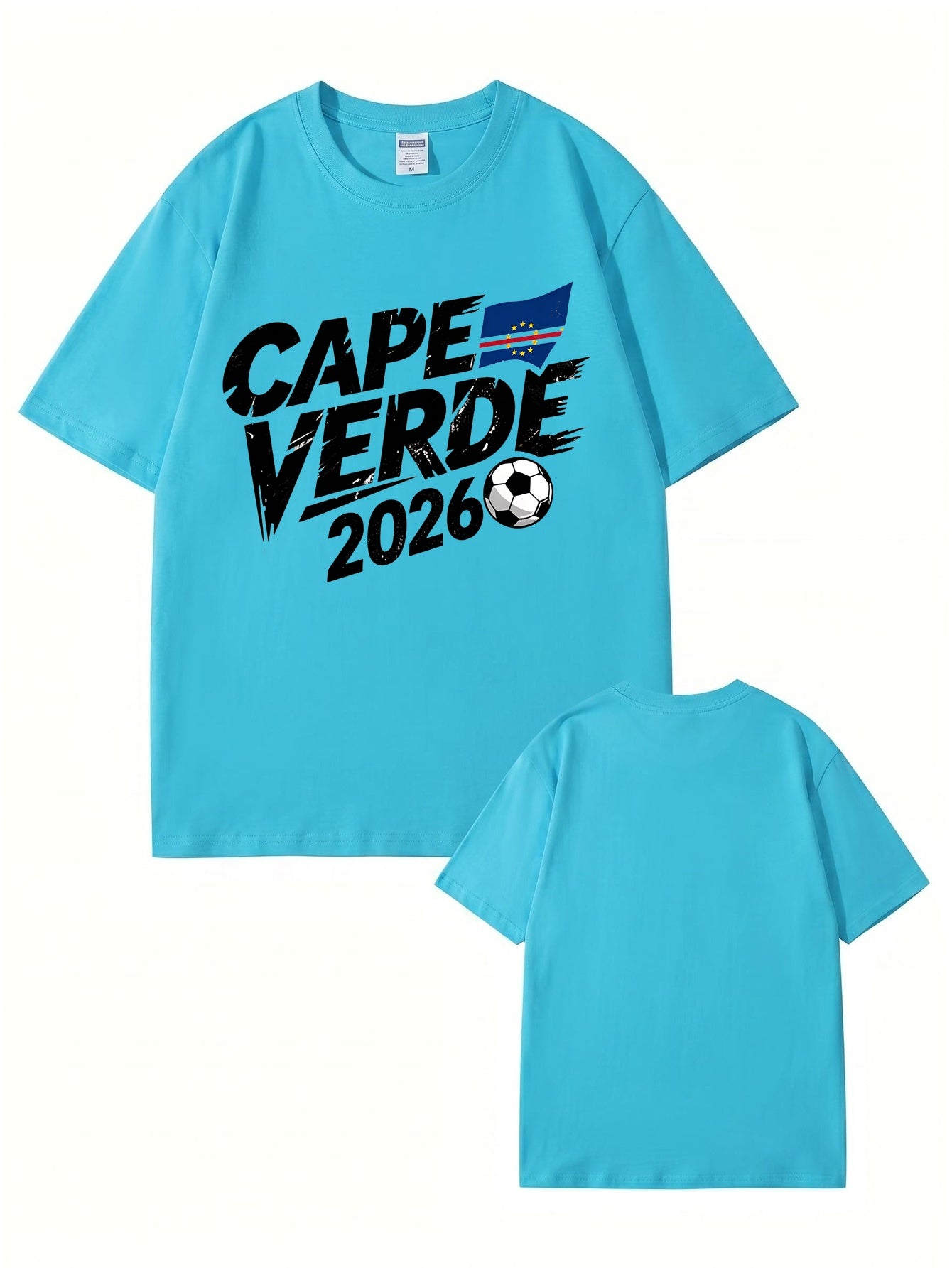 Cape Verde 2026 Soccer Fan T-Shirt - Premium Cotton Graphic Tee