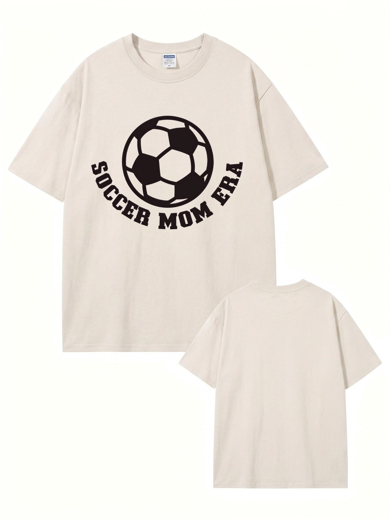 Soccer Mom Era Vintage Washed Cotton T-Shirt