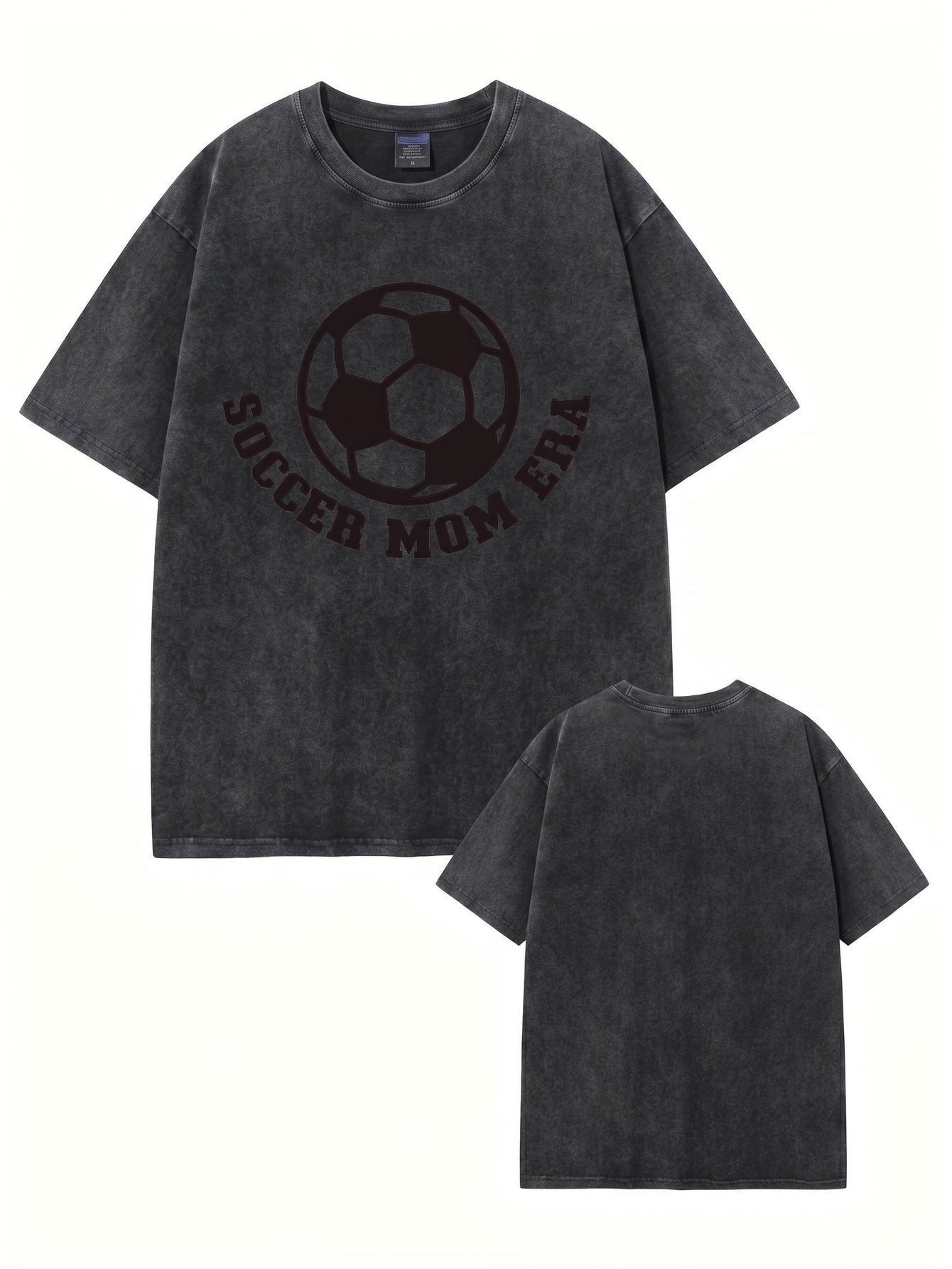 Soccer Mom Era Vintage Washed Cotton T-Shirt