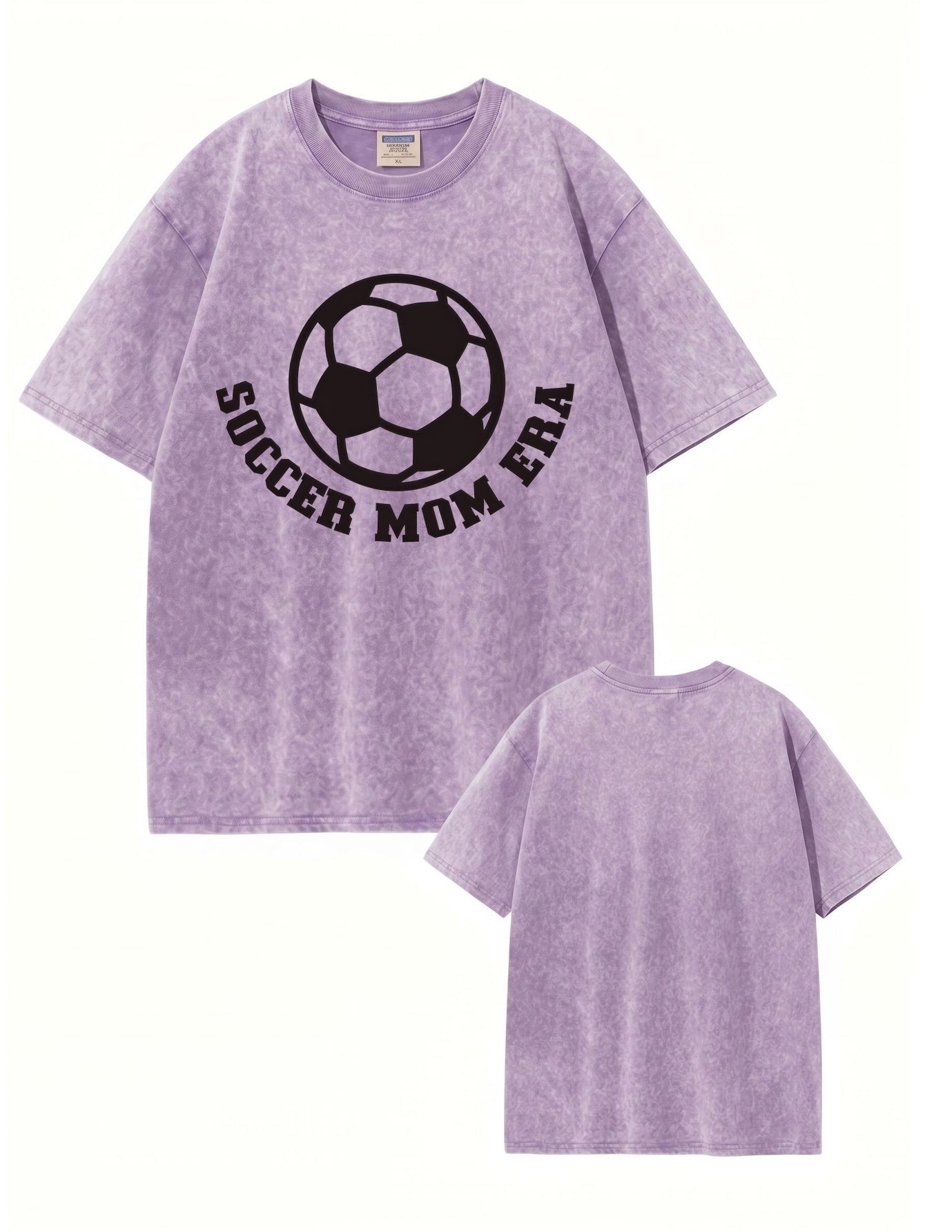 Soccer Mom Era Vintage Washed Cotton T-Shirt