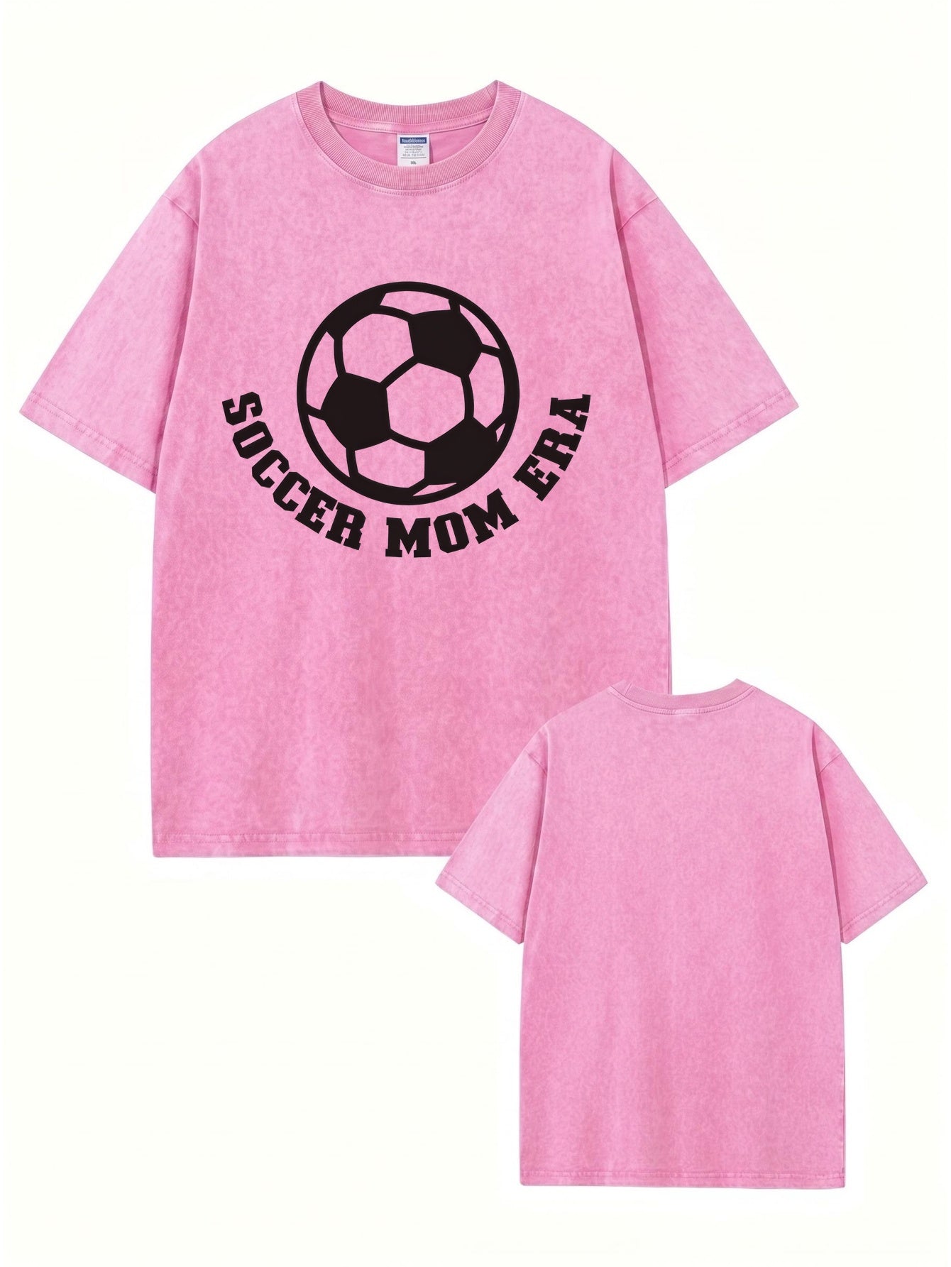 Soccer Mom Era Vintage Washed Cotton T-Shirt