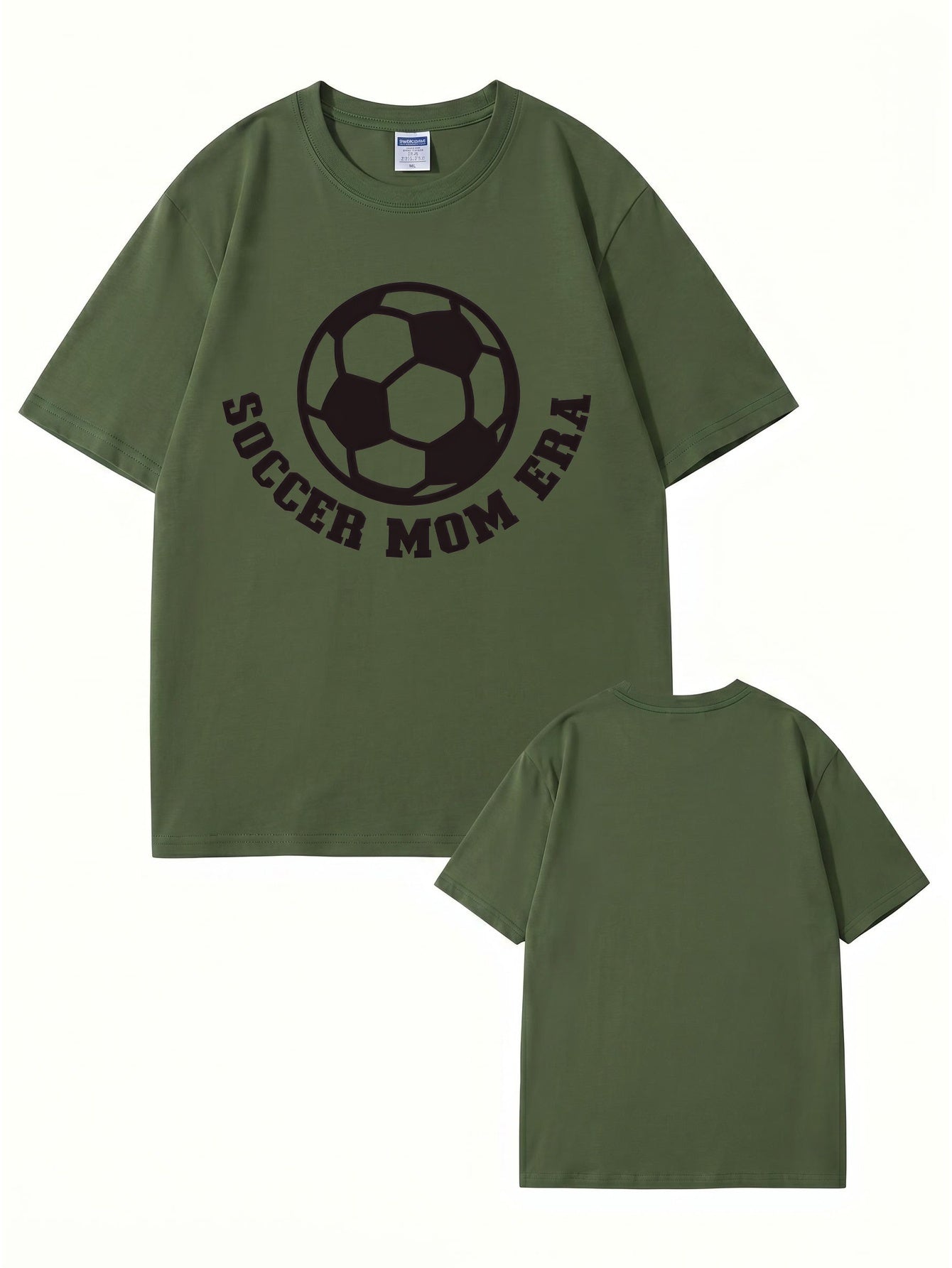 Soccer Mom Era Graphic T-Shirt | Premium 200gsm Cotton Soccer Tee