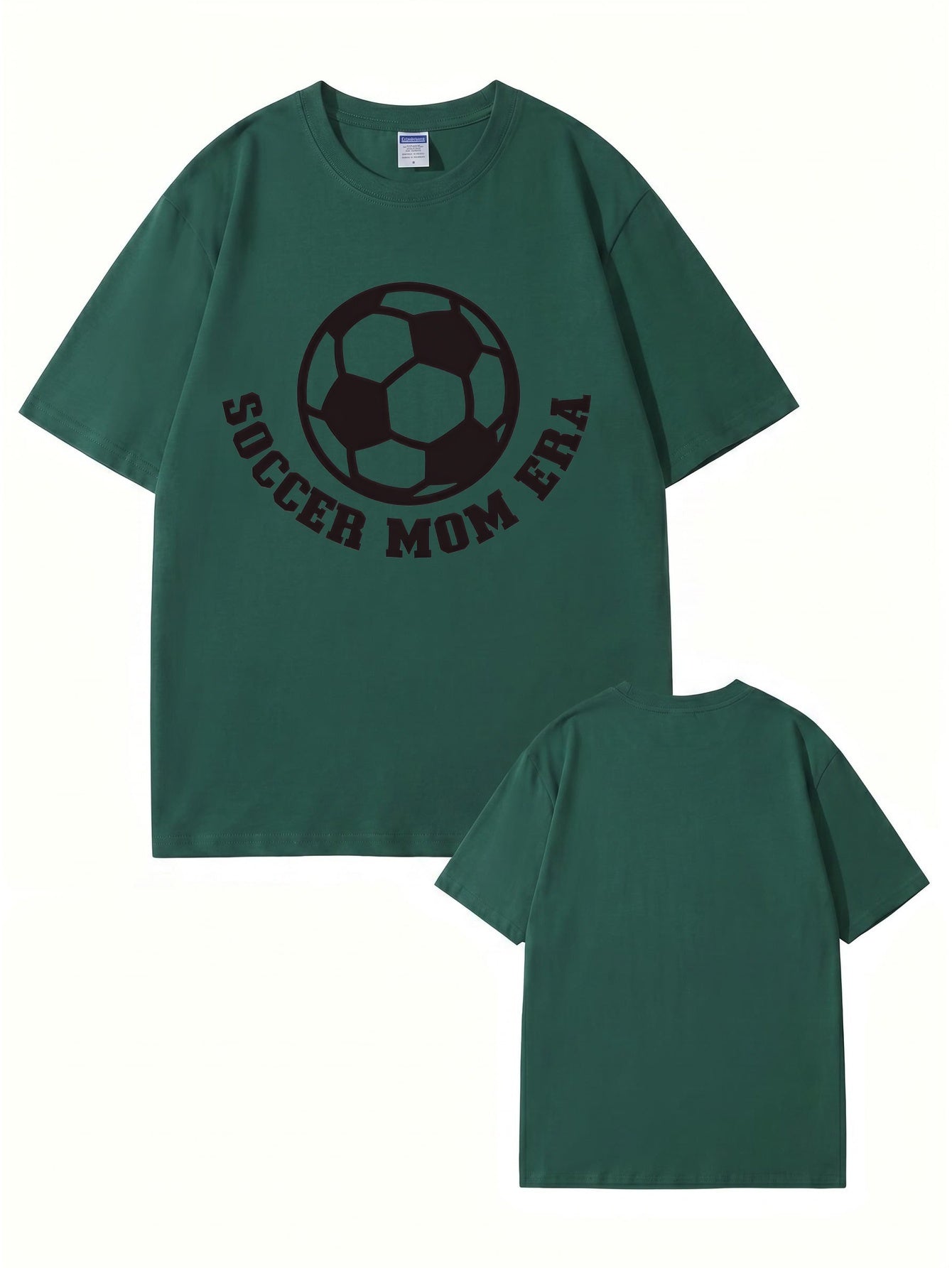 Soccer Mom Era Graphic T-Shirt | Premium 200gsm Cotton Soccer Tee
