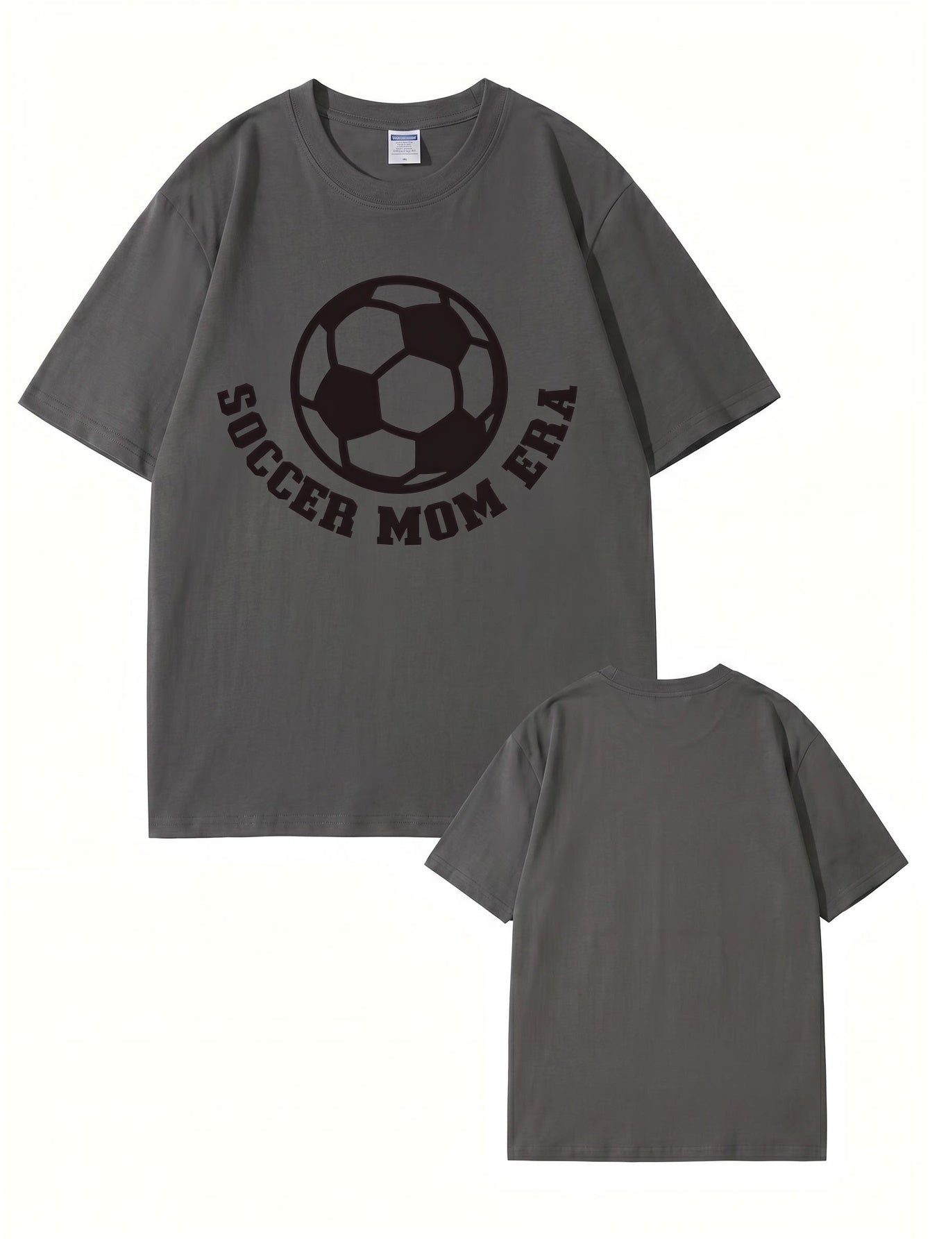 Soccer Mom Era Graphic T-Shirt | Premium 200gsm Cotton Soccer Tee