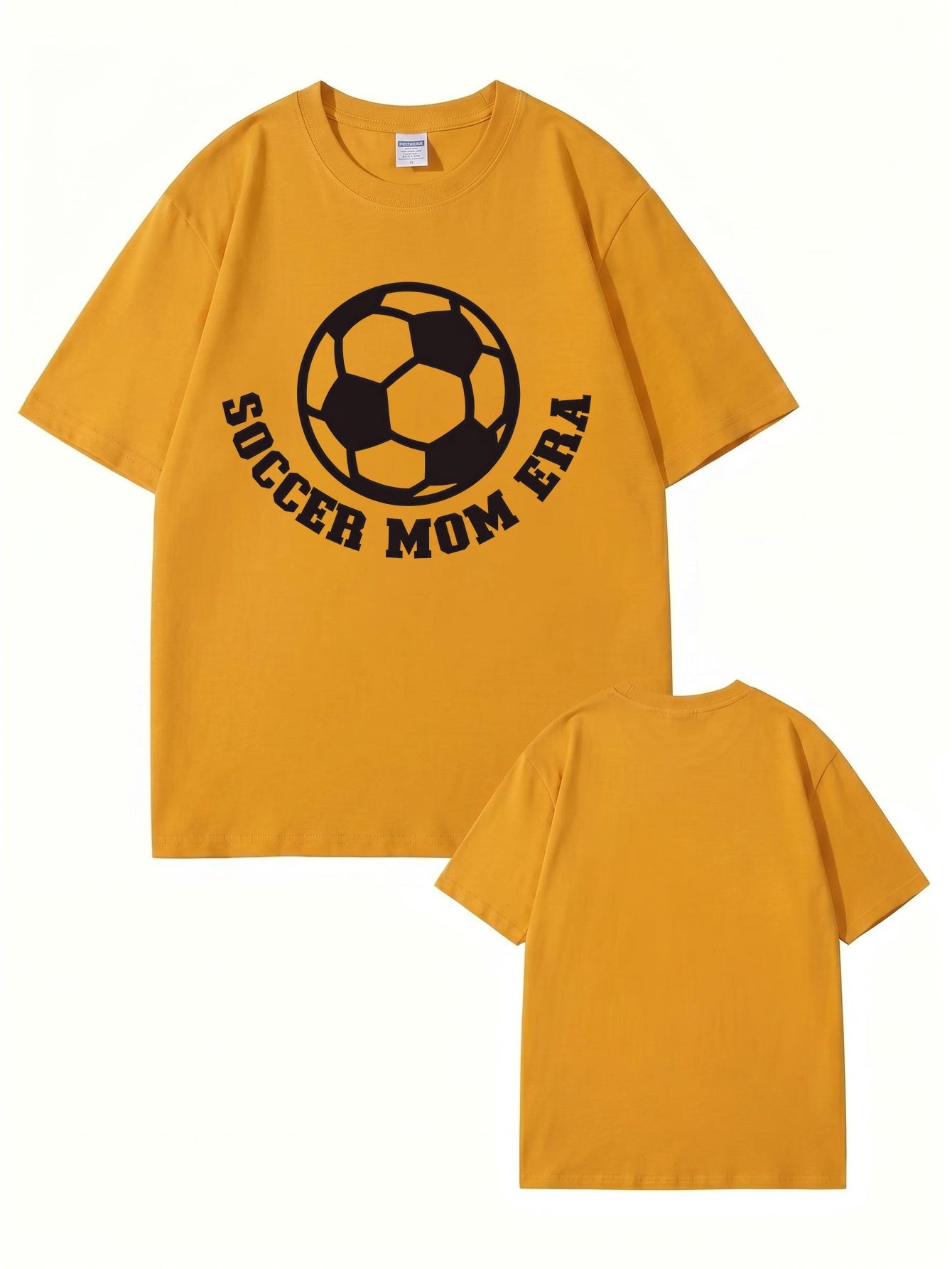Soccer Mom Era Graphic T-Shirt | Premium 200gsm Cotton Soccer Tee