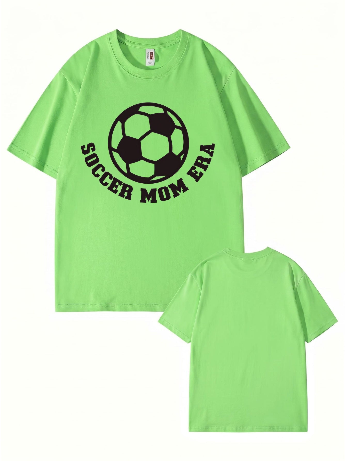 Soccer Mom Era Graphic T-Shirt | Premium 200gsm Cotton Soccer Tee