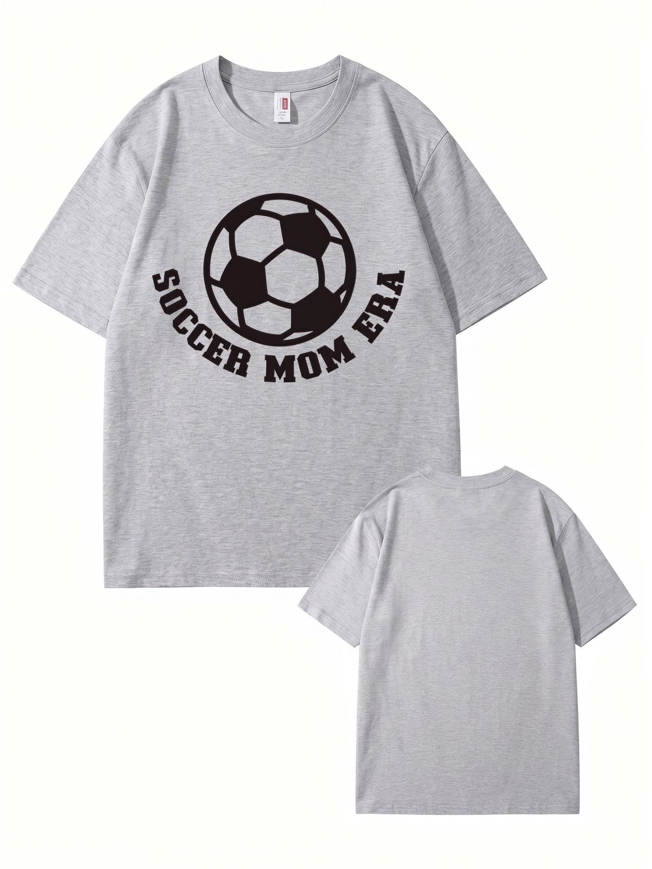 Soccer Mom Era Graphic T-Shirt | Premium 200gsm Cotton Soccer Tee