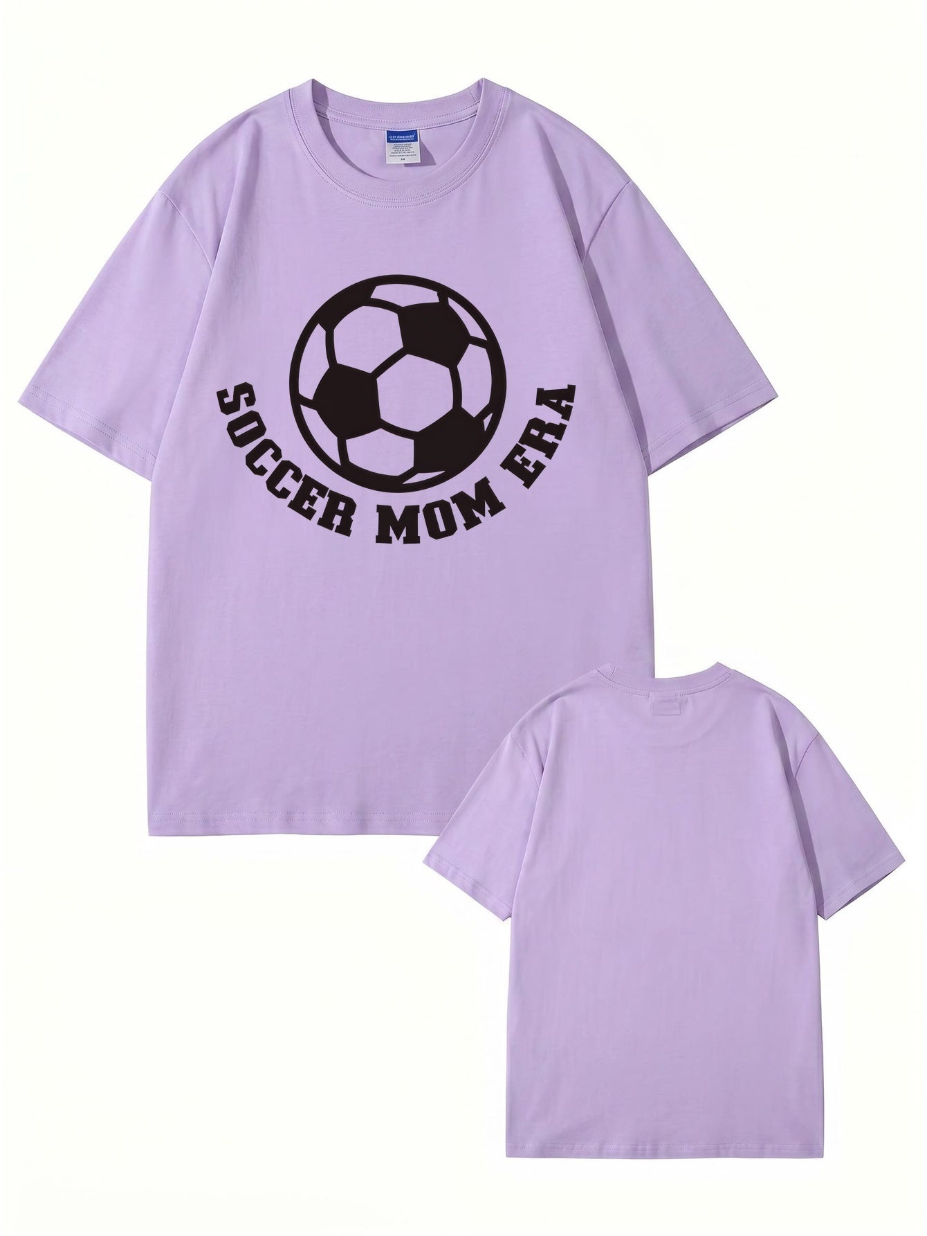 Soccer Mom Era Graphic T-Shirt | Premium 200gsm Cotton Soccer Tee