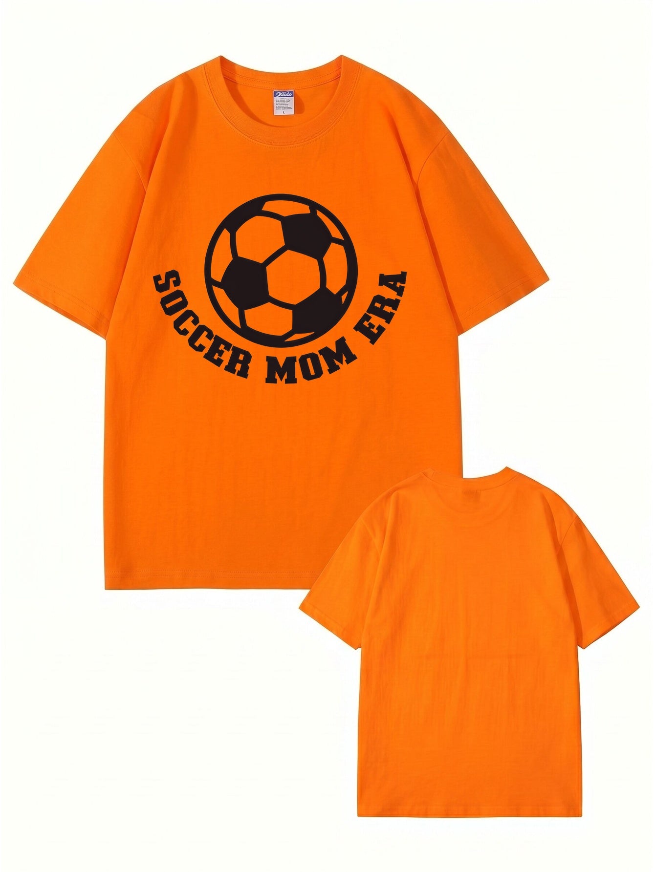 Soccer Mom Era Graphic T-Shirt | Premium 200gsm Cotton Soccer Tee