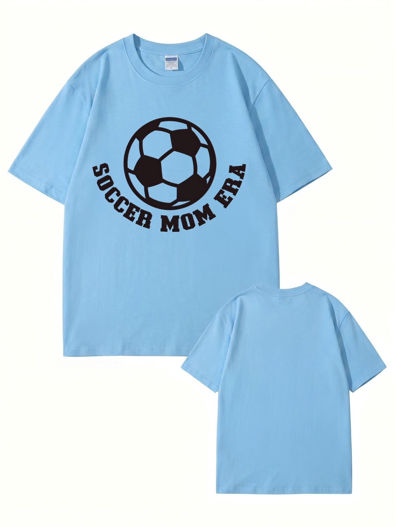 Soccer Mom Era Graphic T-Shirt | Premium 200gsm Cotton Soccer Tee