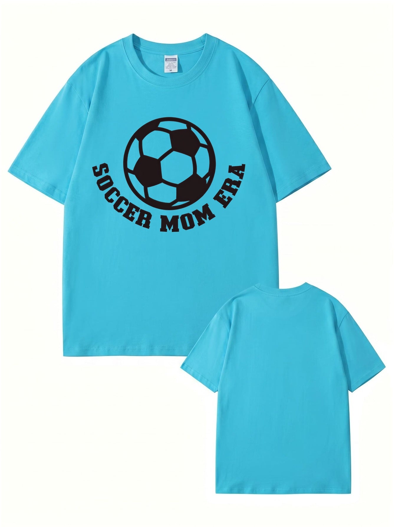 Soccer Mom Era Graphic T-Shirt | Premium 200gsm Cotton Soccer Tee
