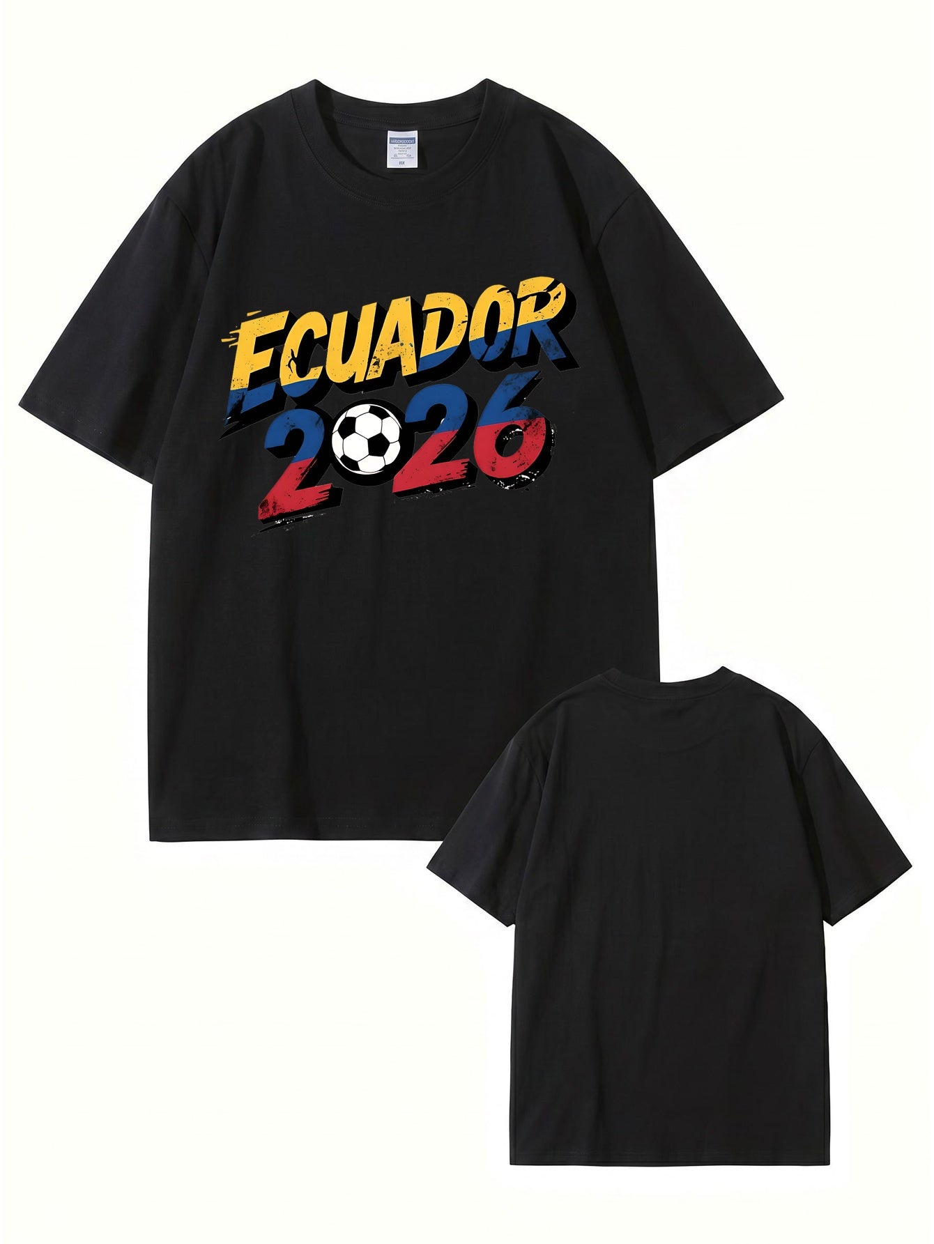 Ecuador 2026 Soccer Graphic T-Shirt - Premium Cotton Tee