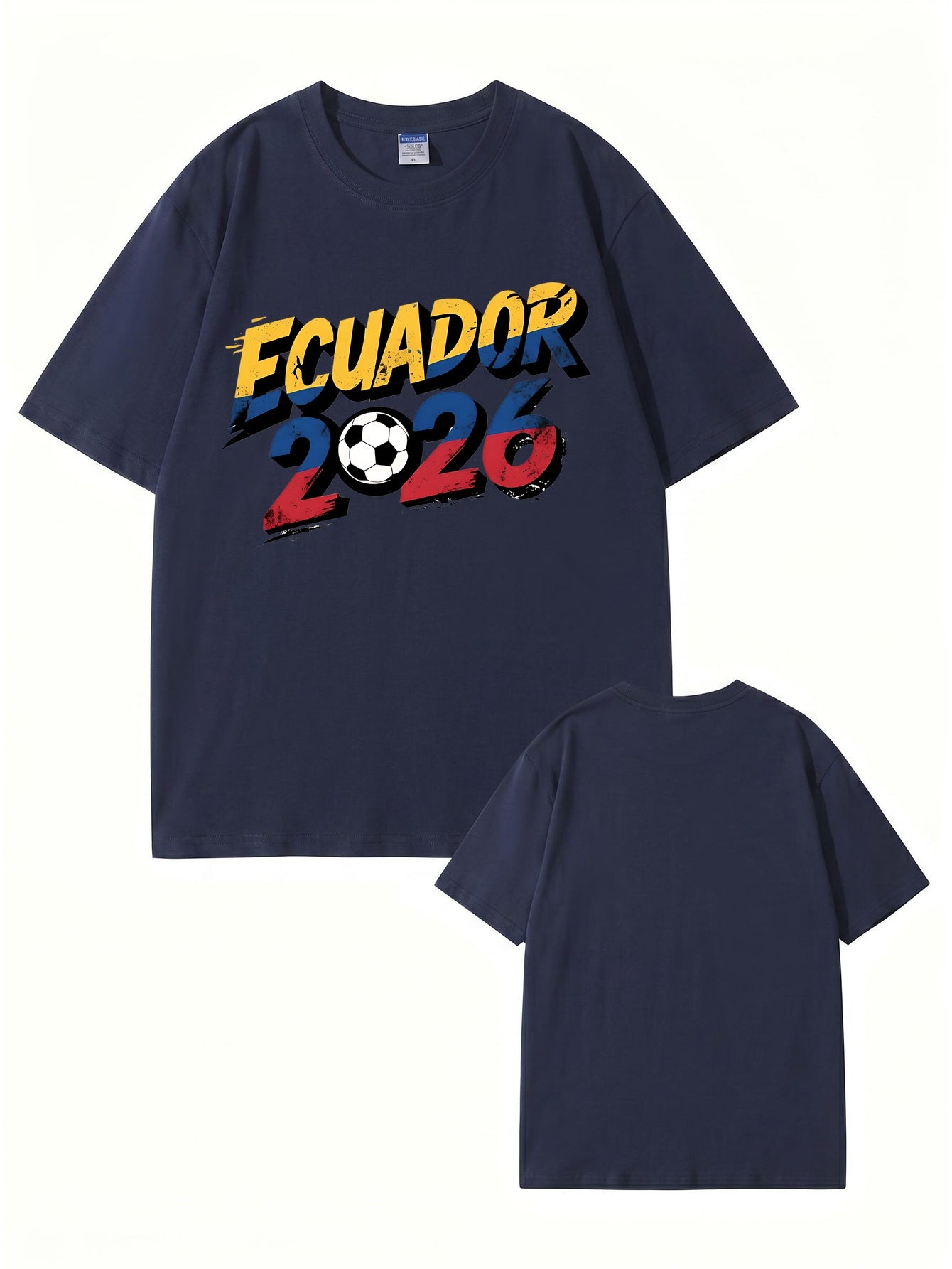 Ecuador 2026 Soccer Graphic T-Shirt - Premium Cotton Tee