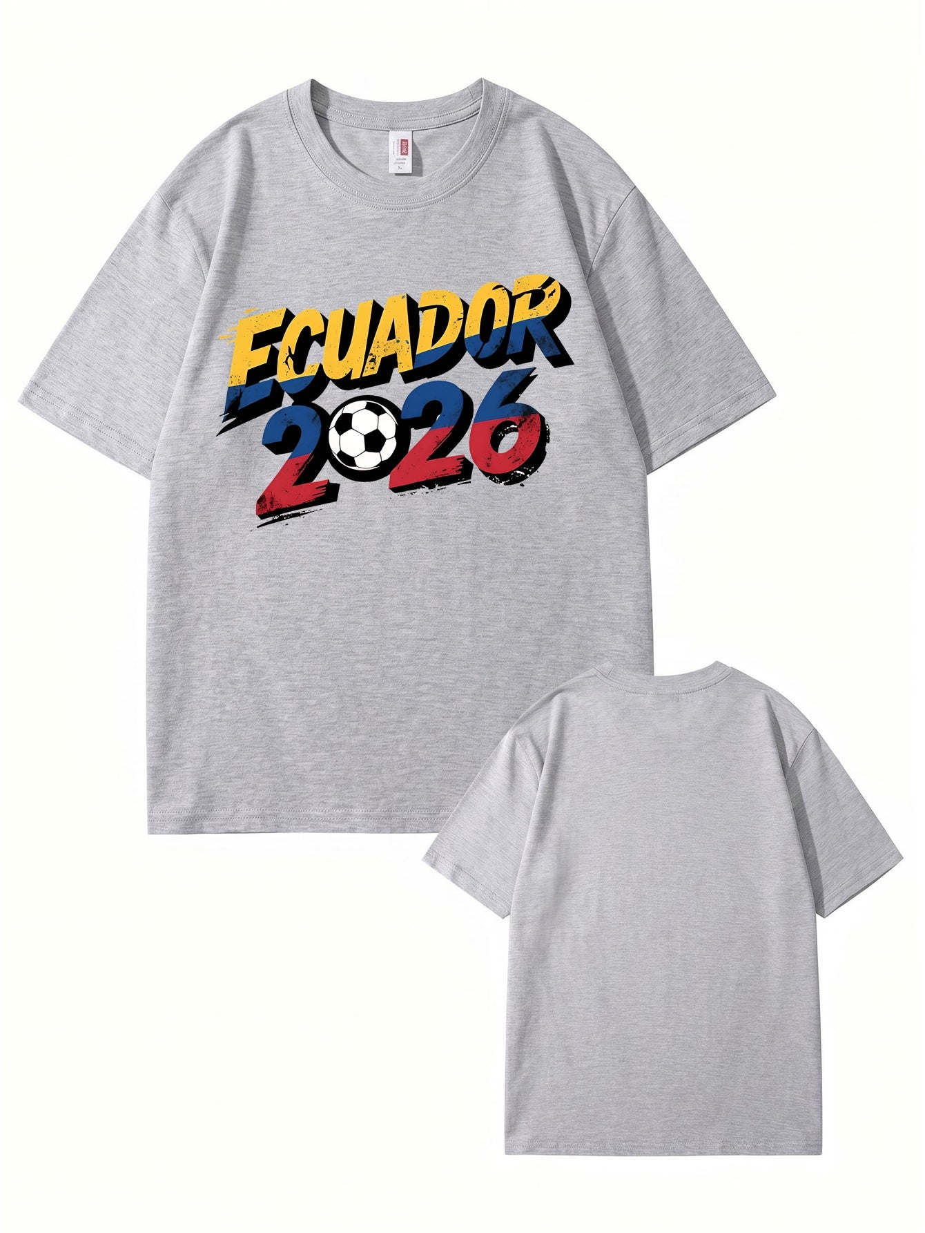Ecuador 2026 Soccer Graphic T-Shirt - Premium Cotton Tee