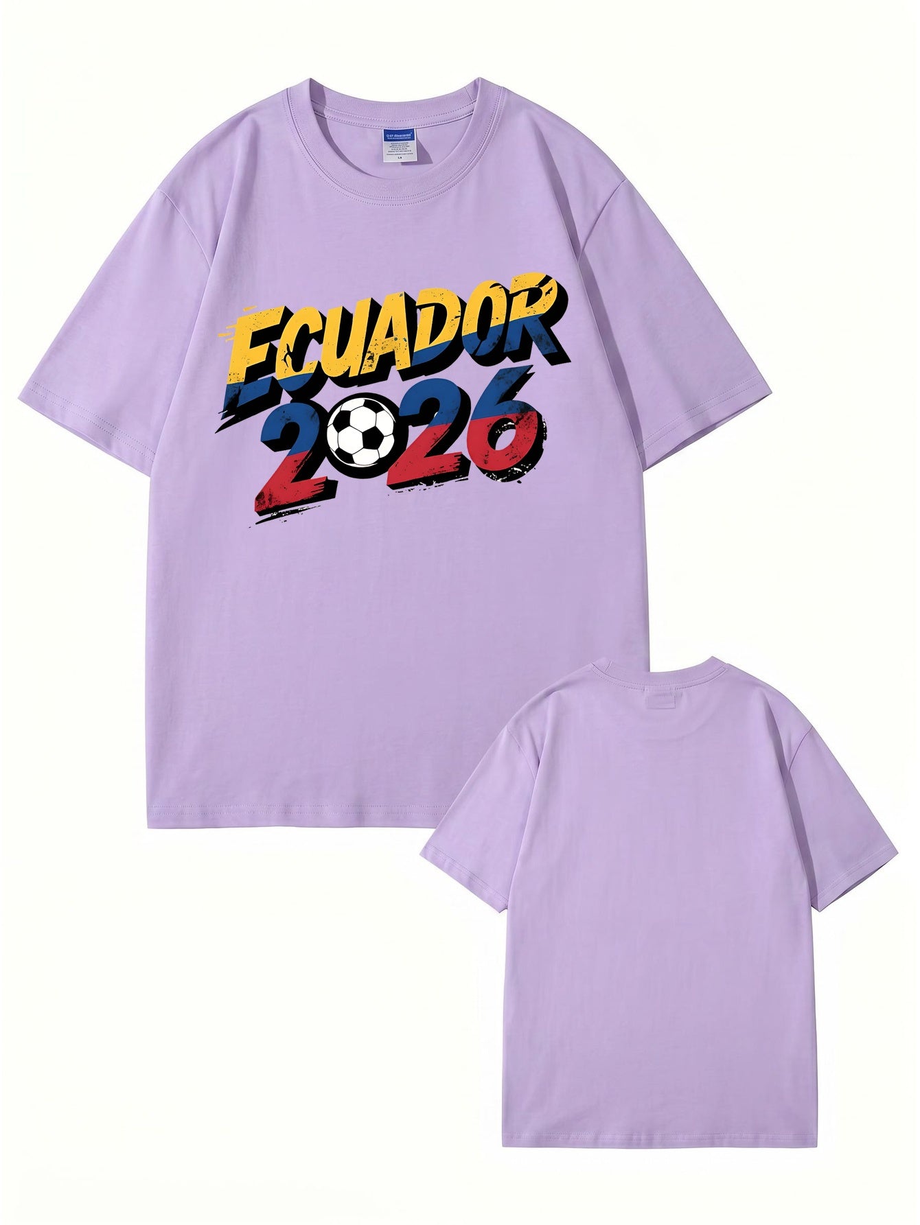 Ecuador 2026 Soccer Graphic T-Shirt - Premium Cotton Tee