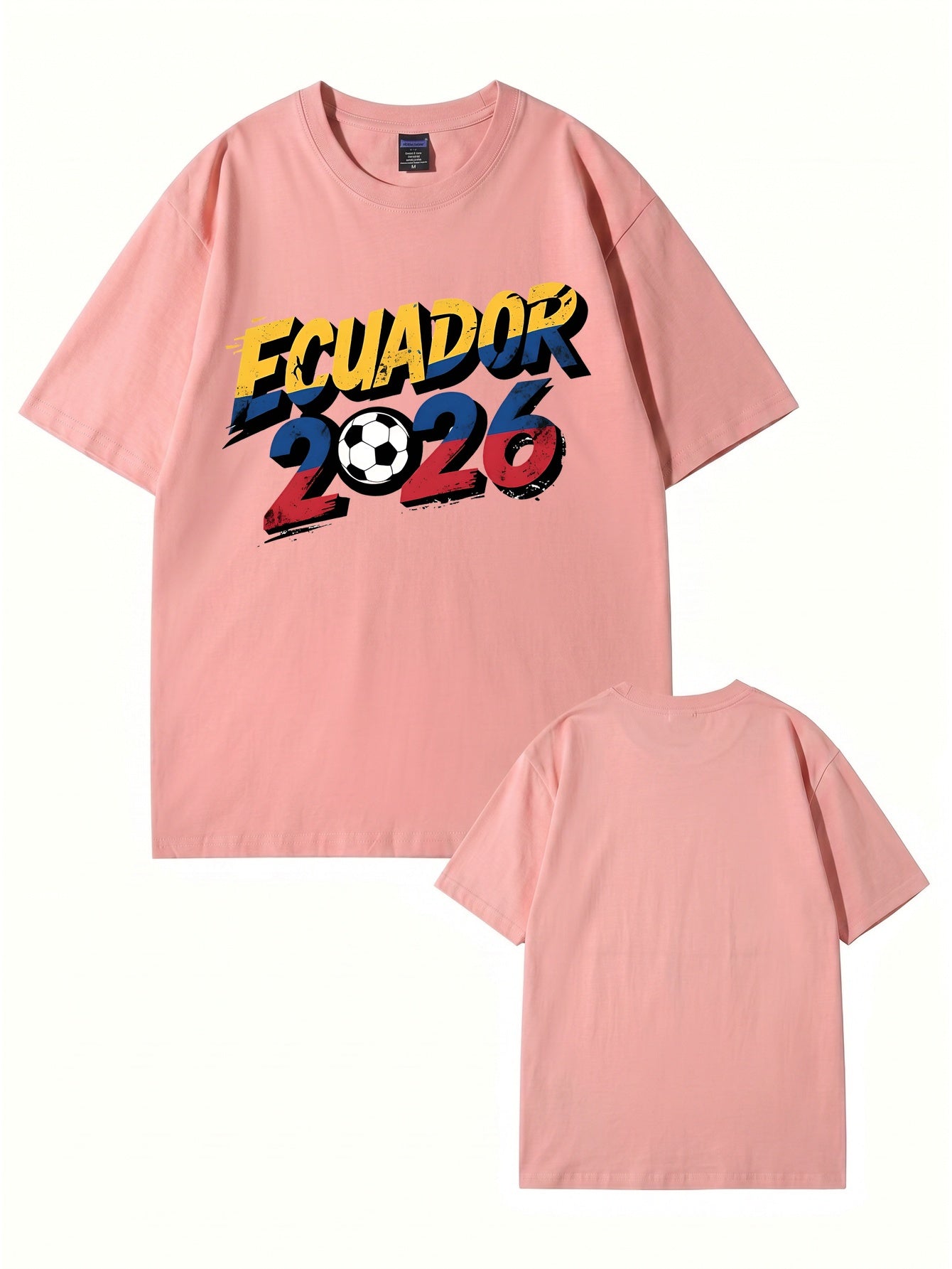 Ecuador 2026 Soccer Graphic T-Shirt - Premium Cotton Tee